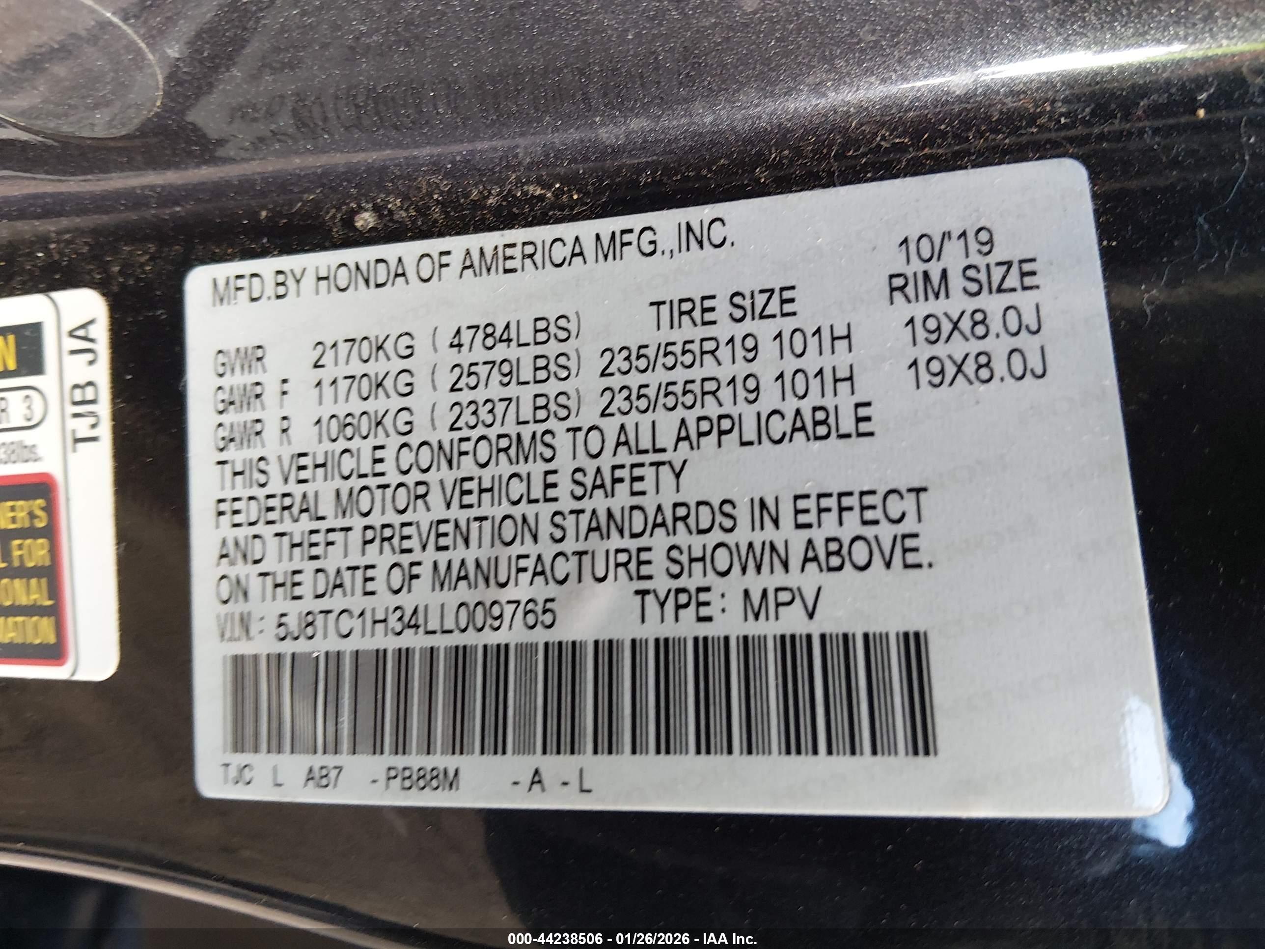 ACURA RDX image 9