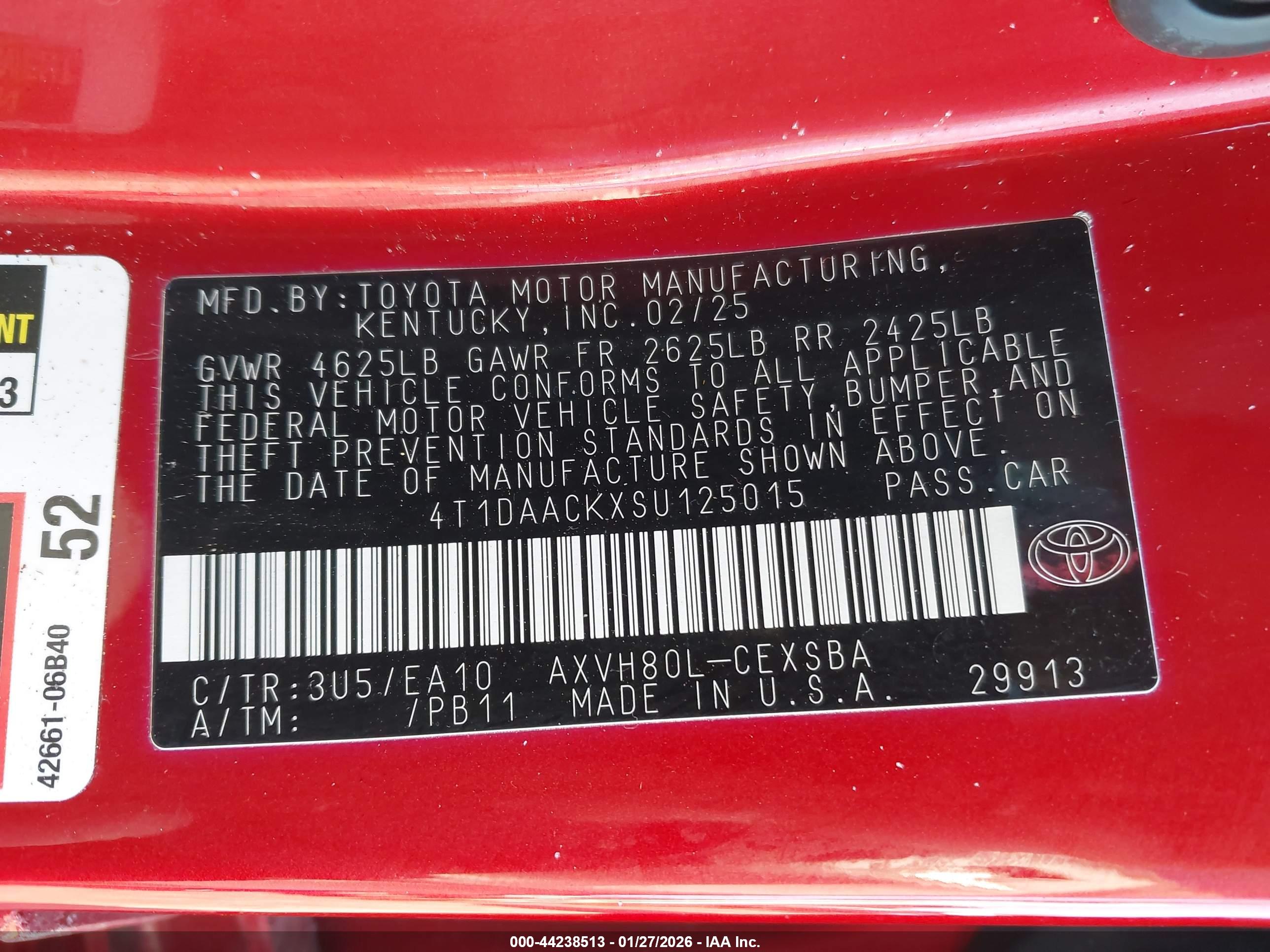 TOYOTA CAMRY image 9