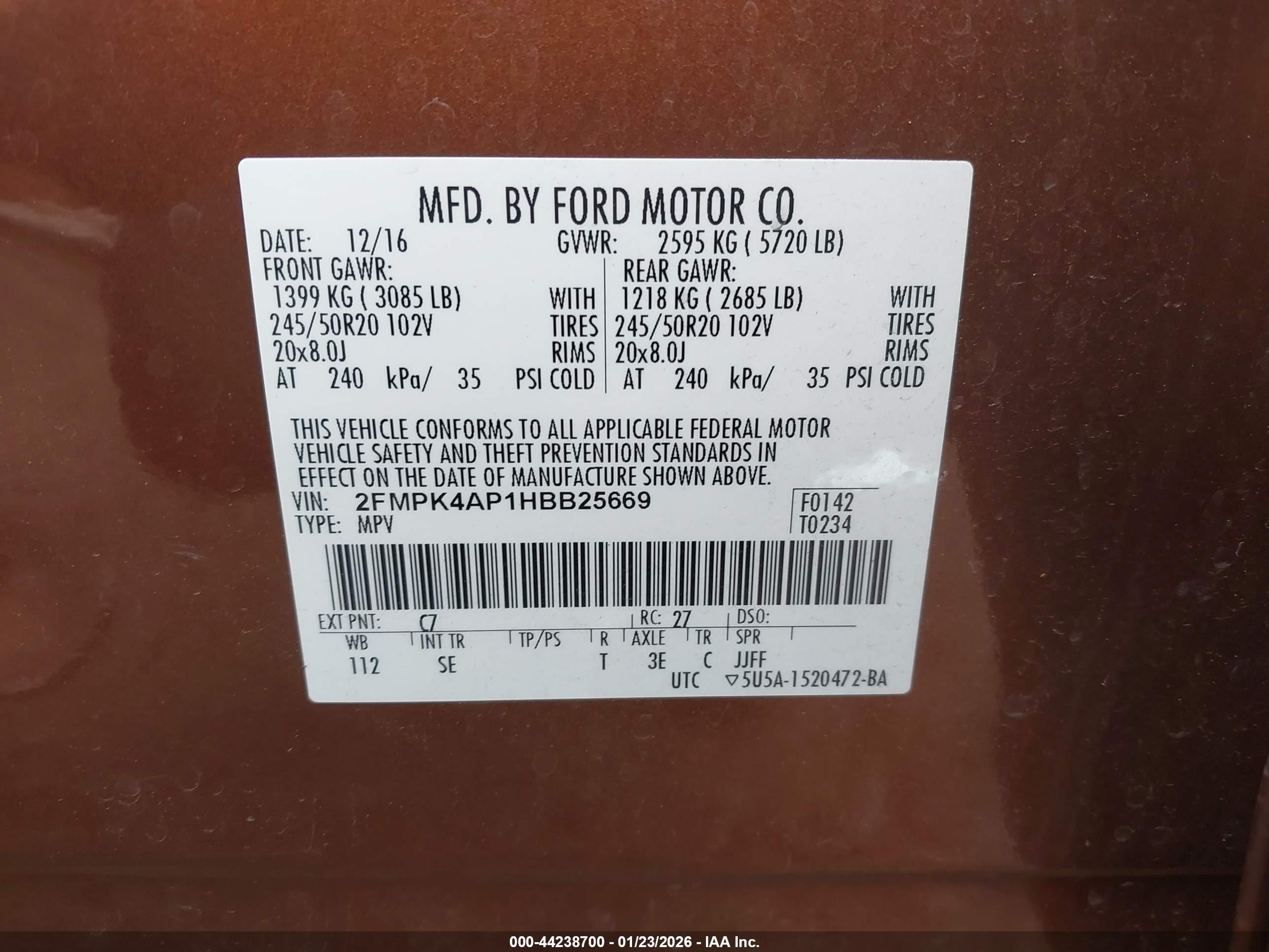 FORD EDGE image 9