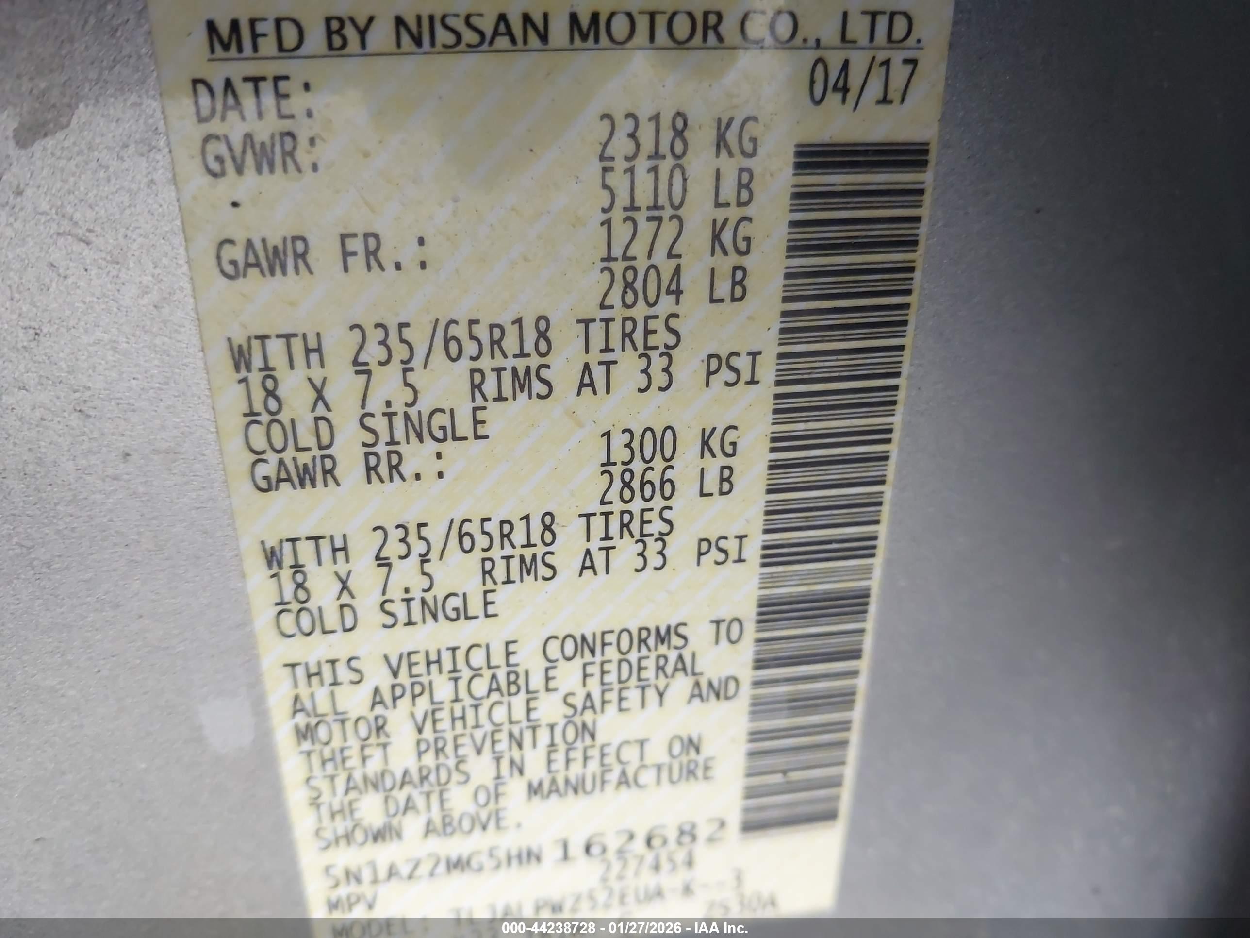 NISSAN MURANO image 9