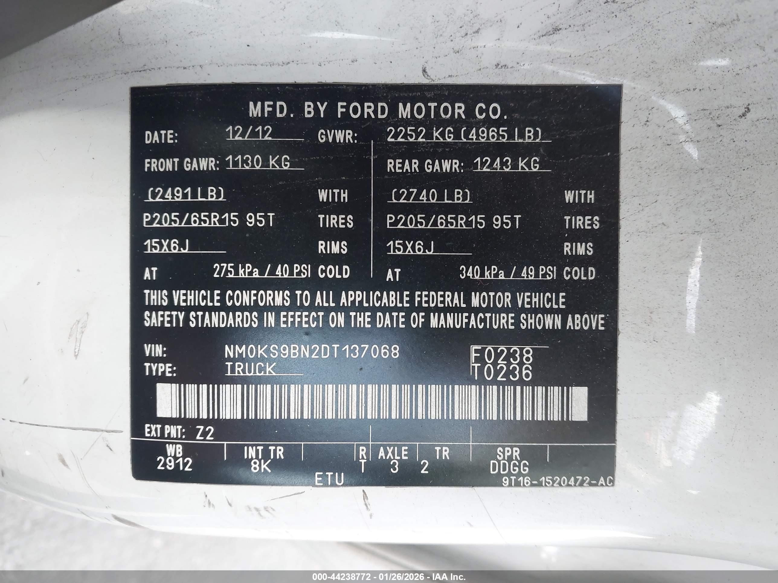 FORD TRANSIT image 9