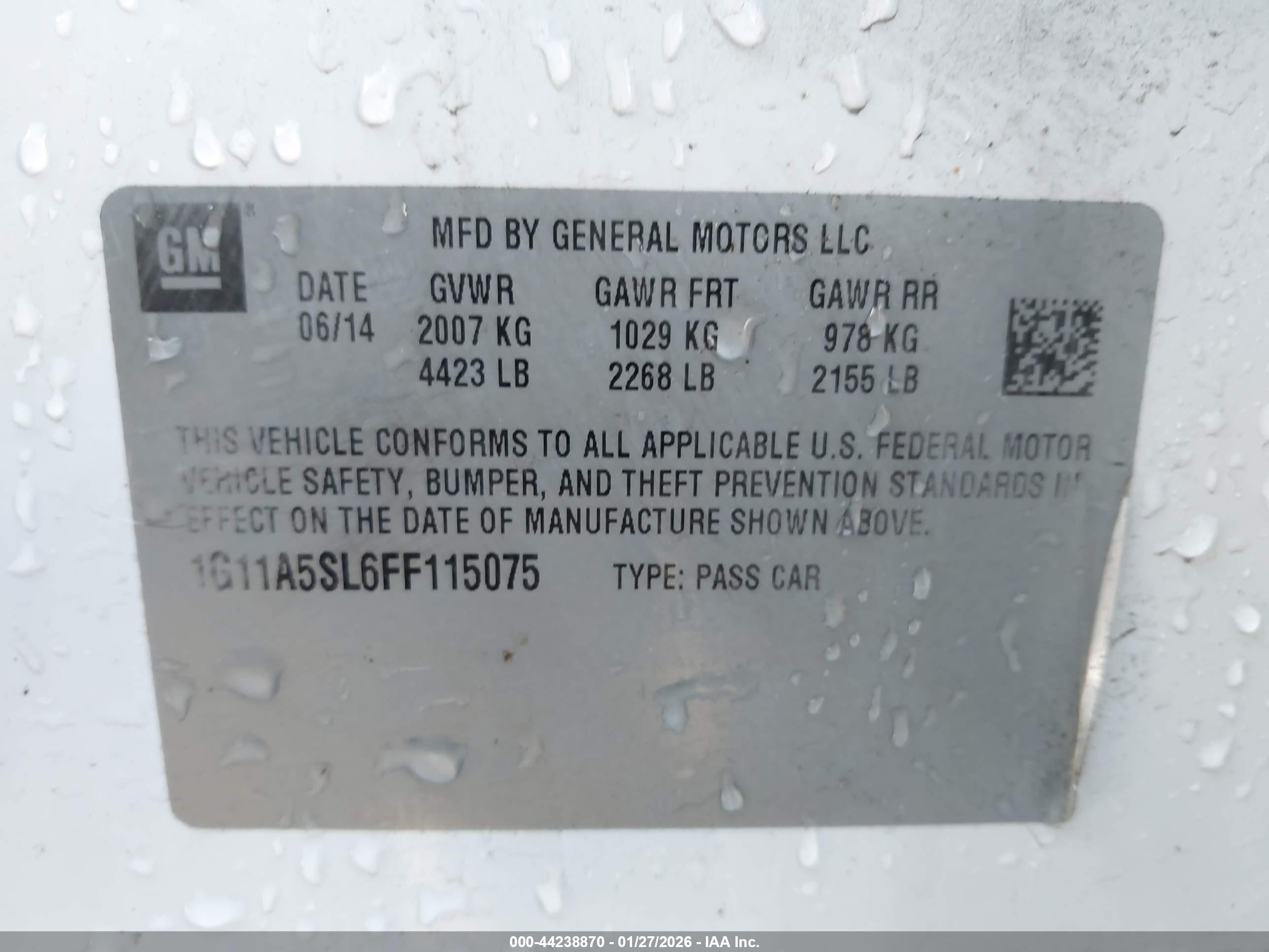 CHEVROLET MALIBU image 9