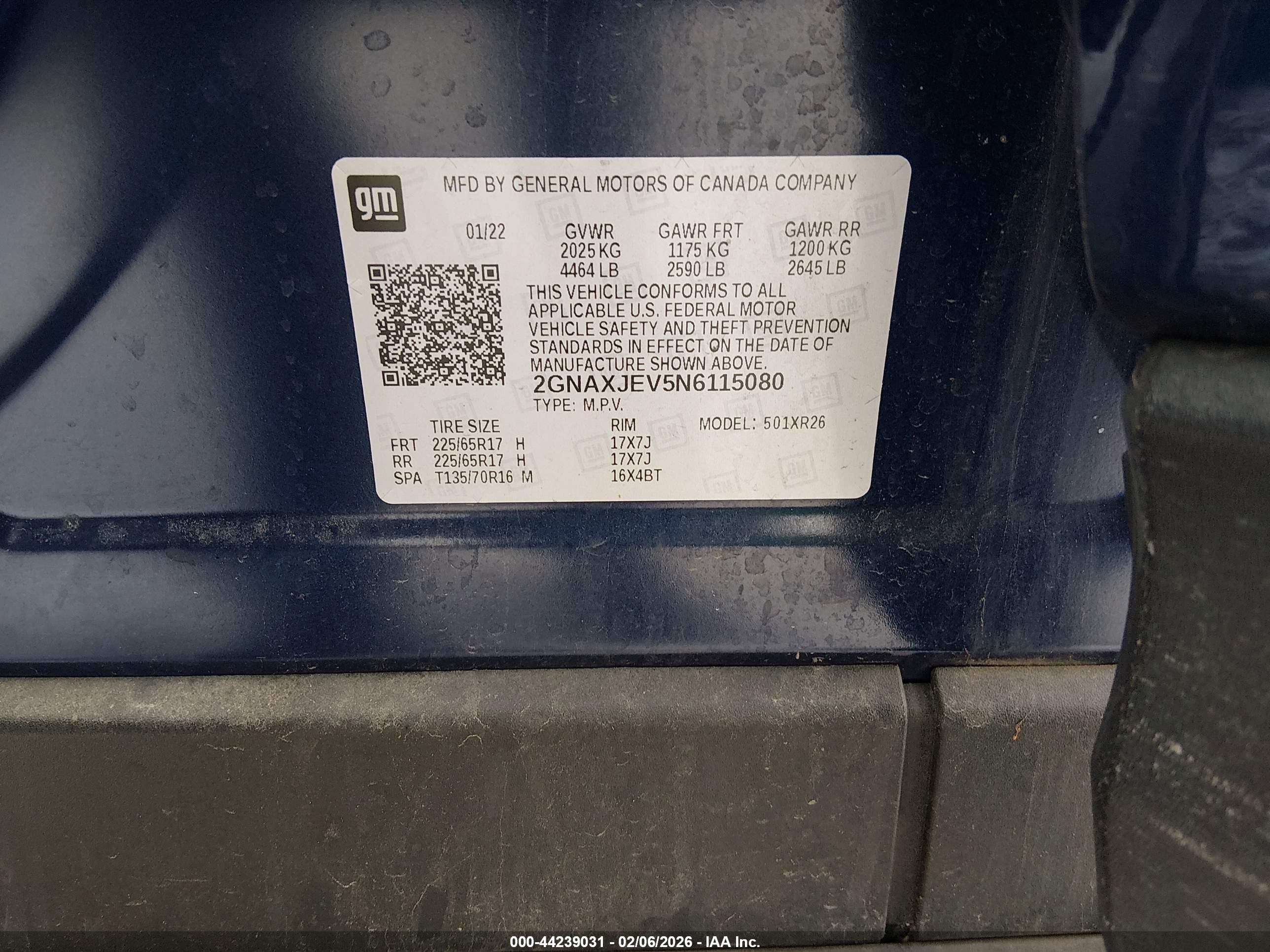 CHEVROLET EQUINOX image 9
