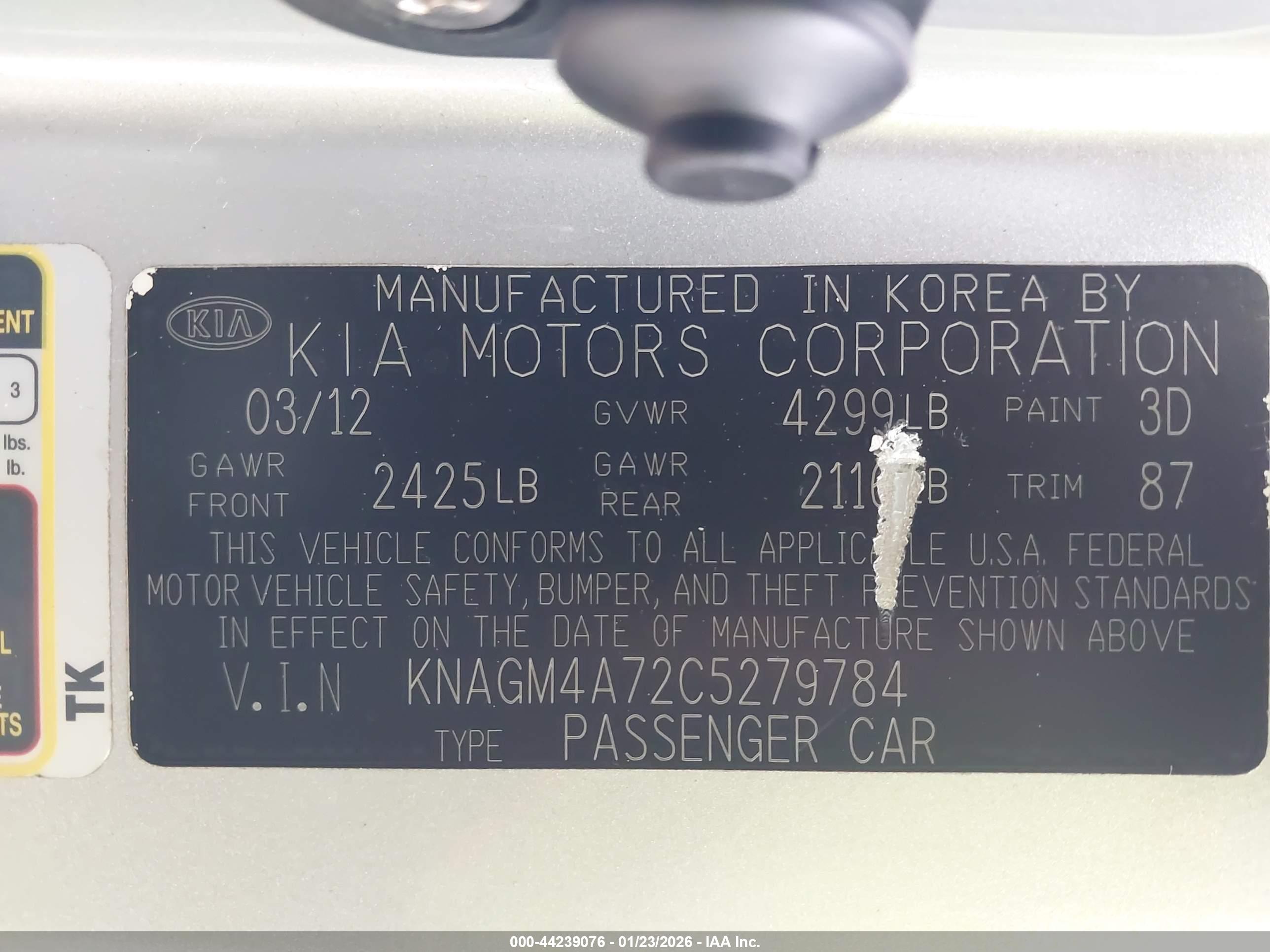 KIA OPTIMA image 9