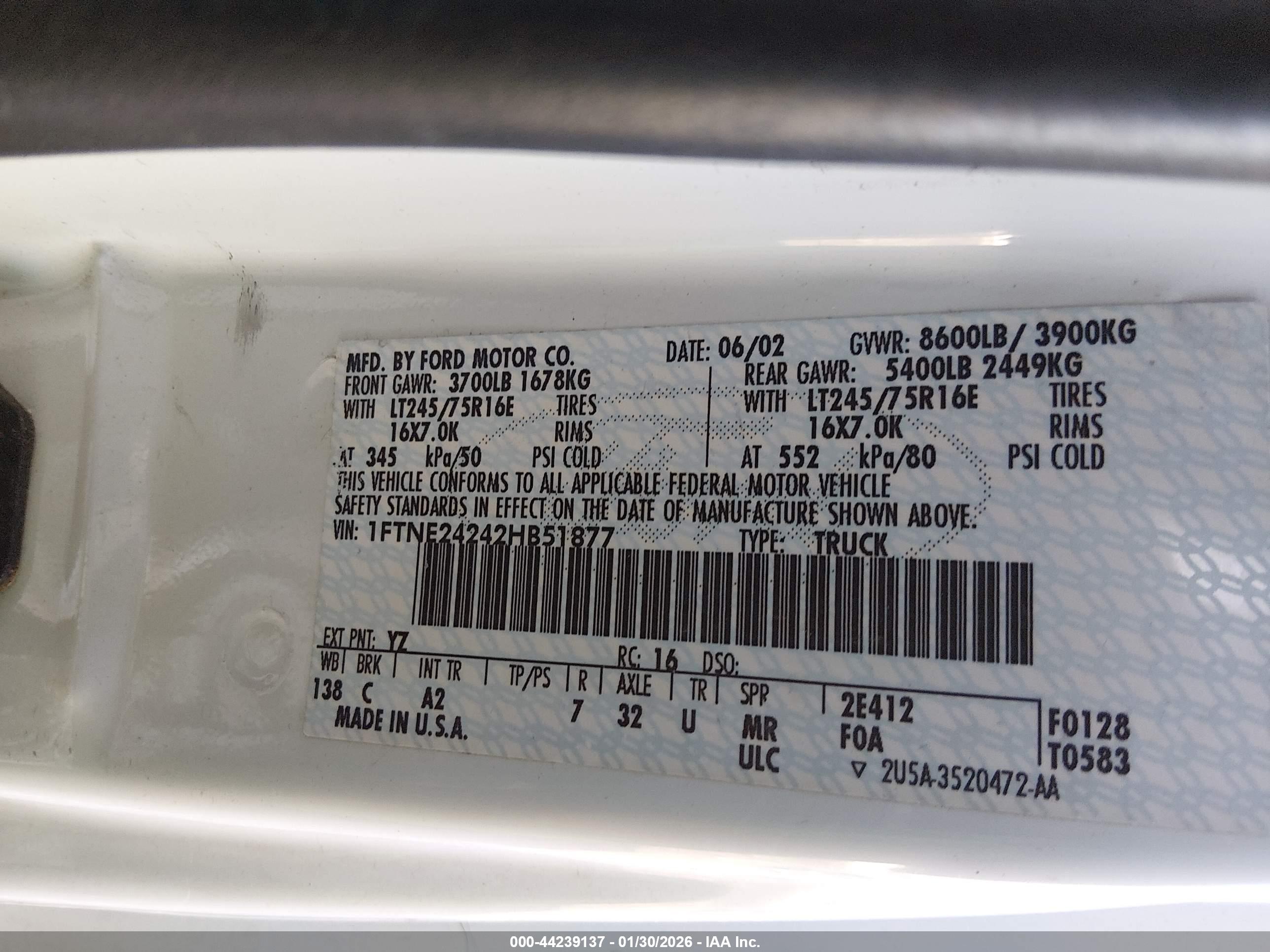 FORD E-250 image 9