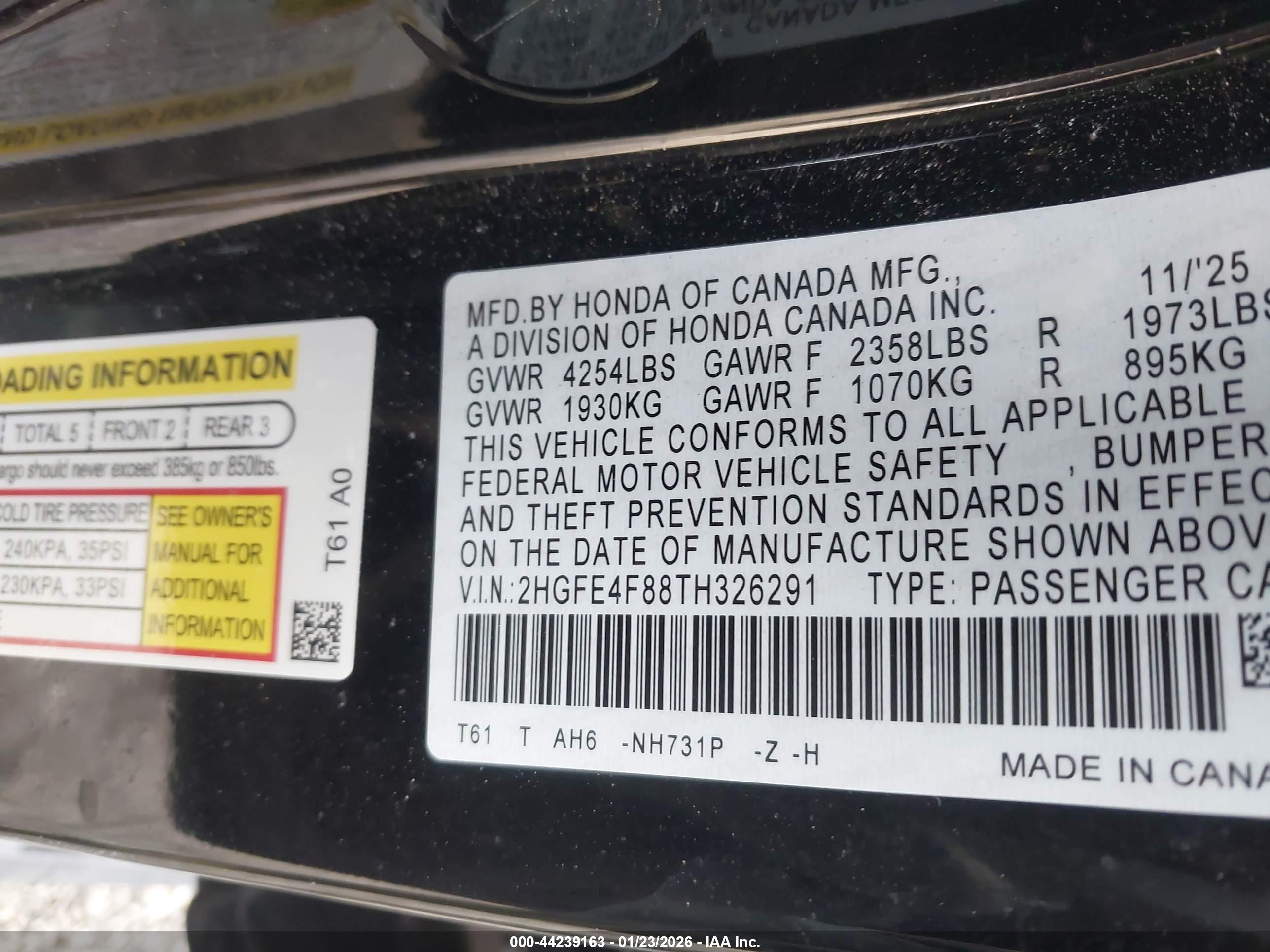 HONDA CIVIC image 9