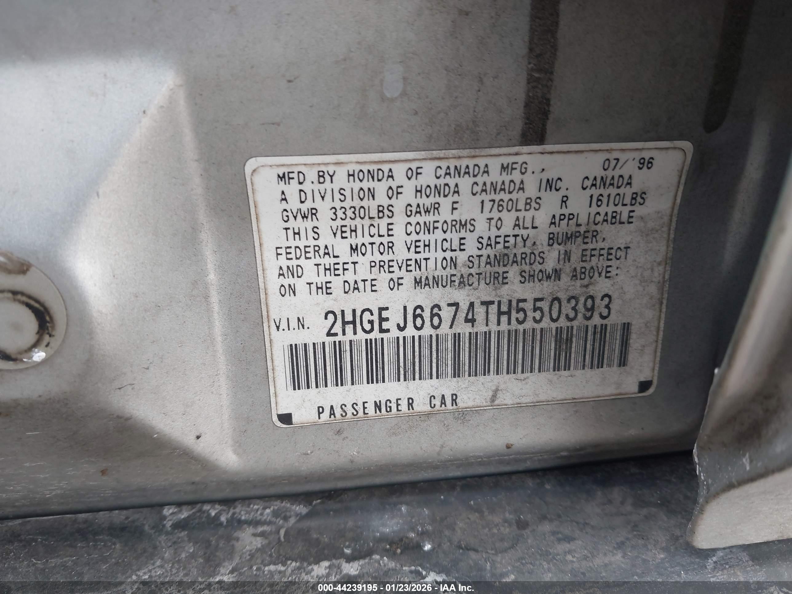 HONDA CIVIC image 9