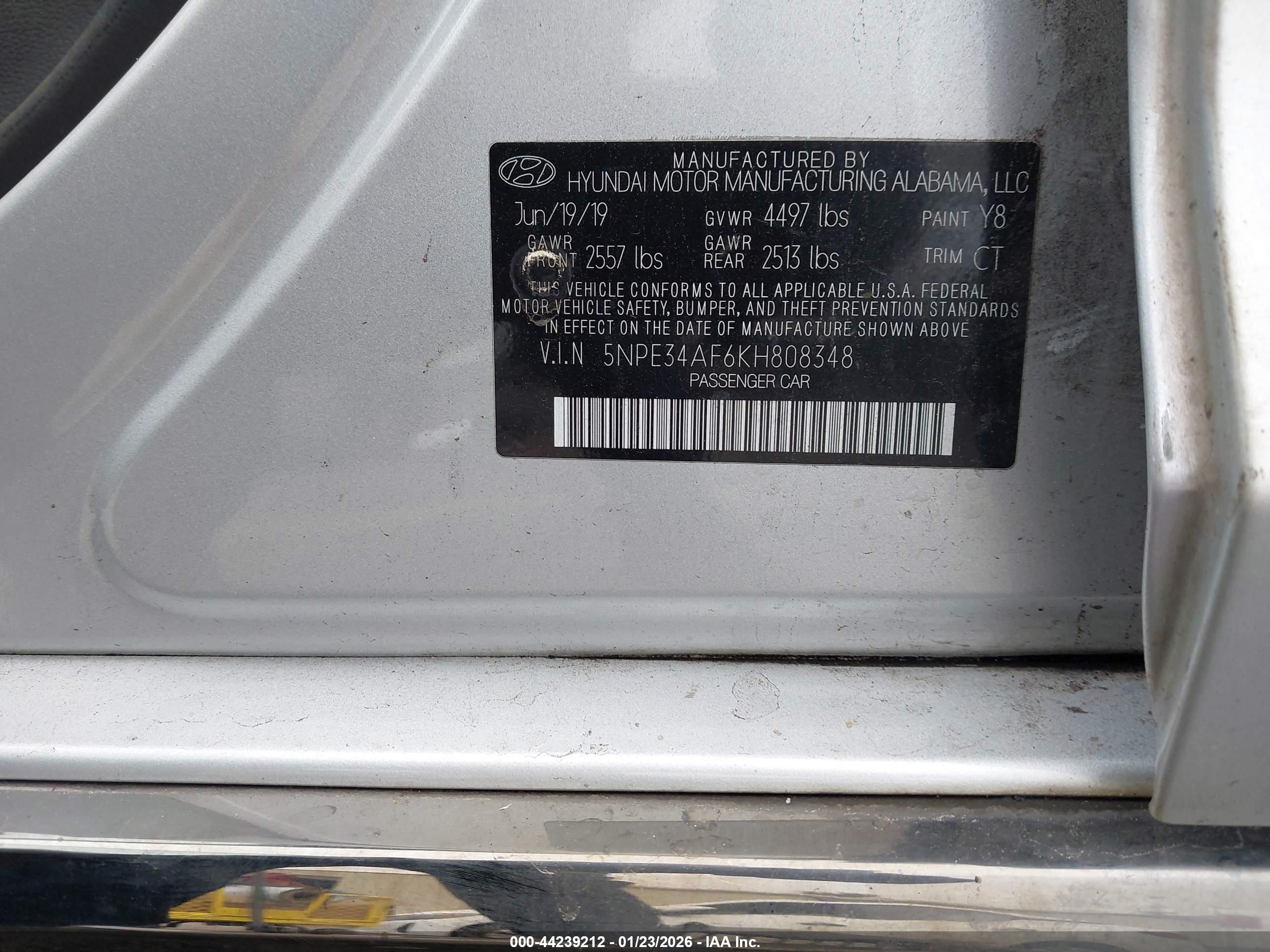 HYUNDAI SONATA image 9