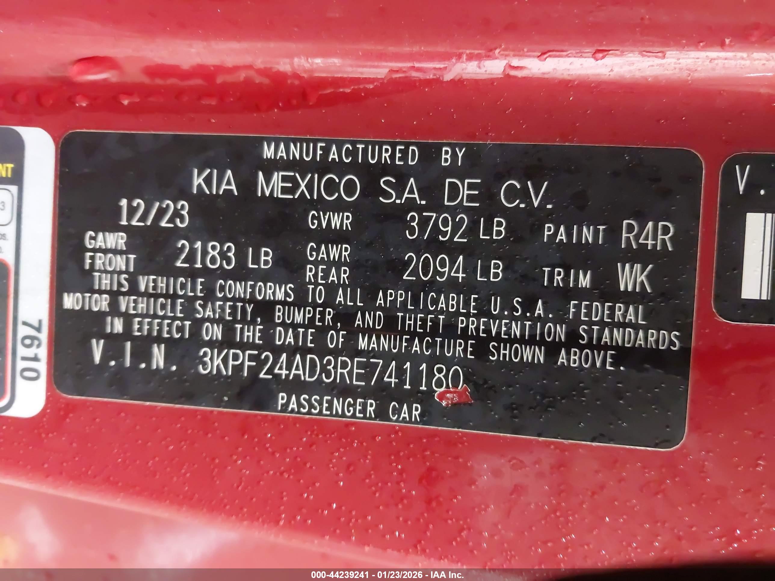 KIA FORTE image 9