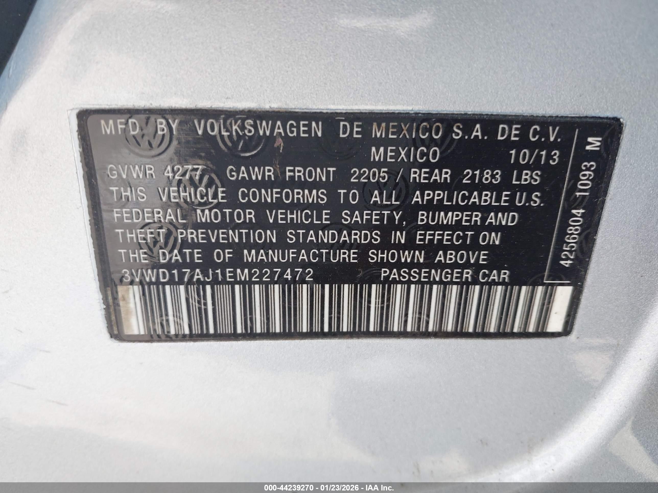 VOLKSWAGEN JETTA image 9