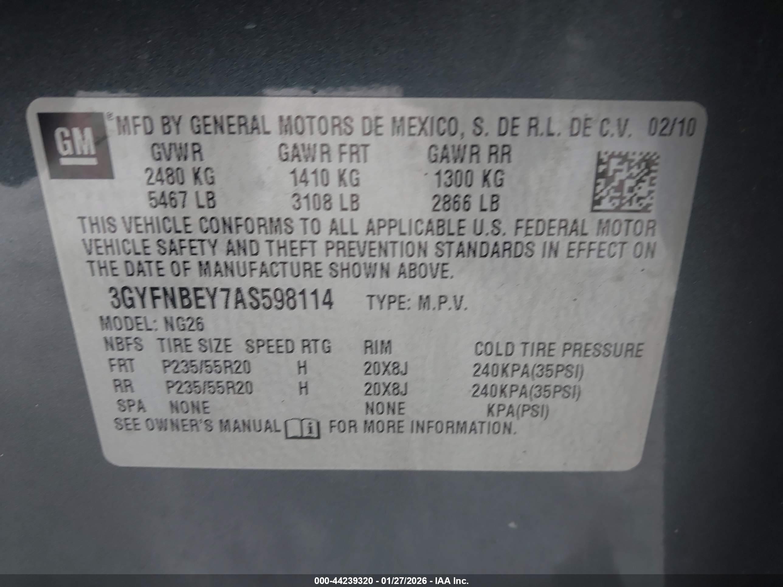 CADILLAC SRX image 9