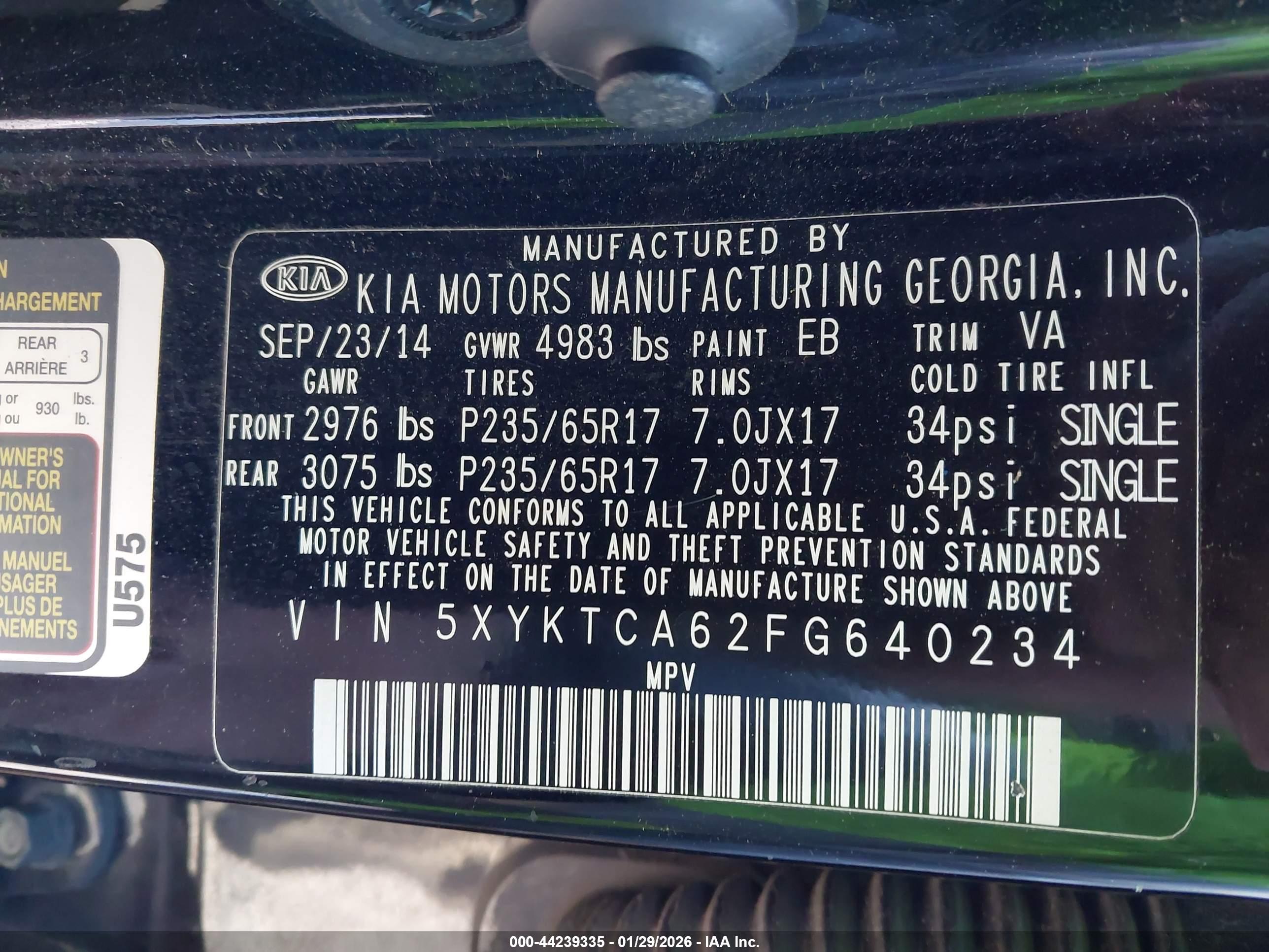 KIA SORENTO image 9