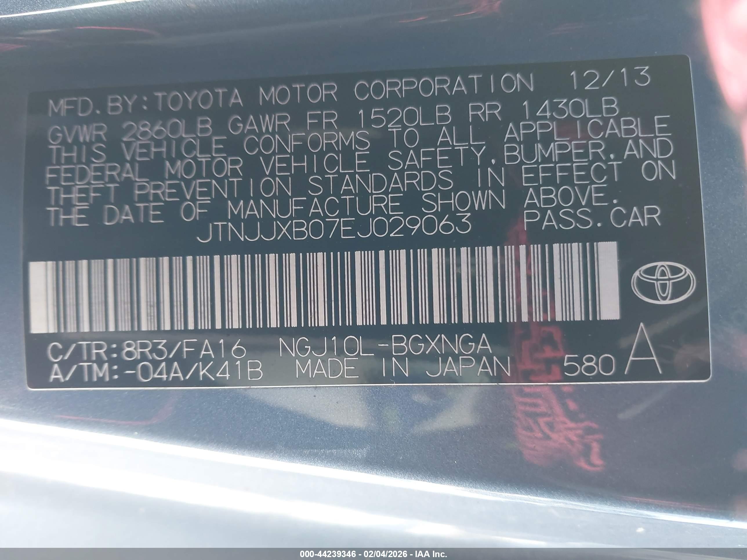 SCION IQ image 9