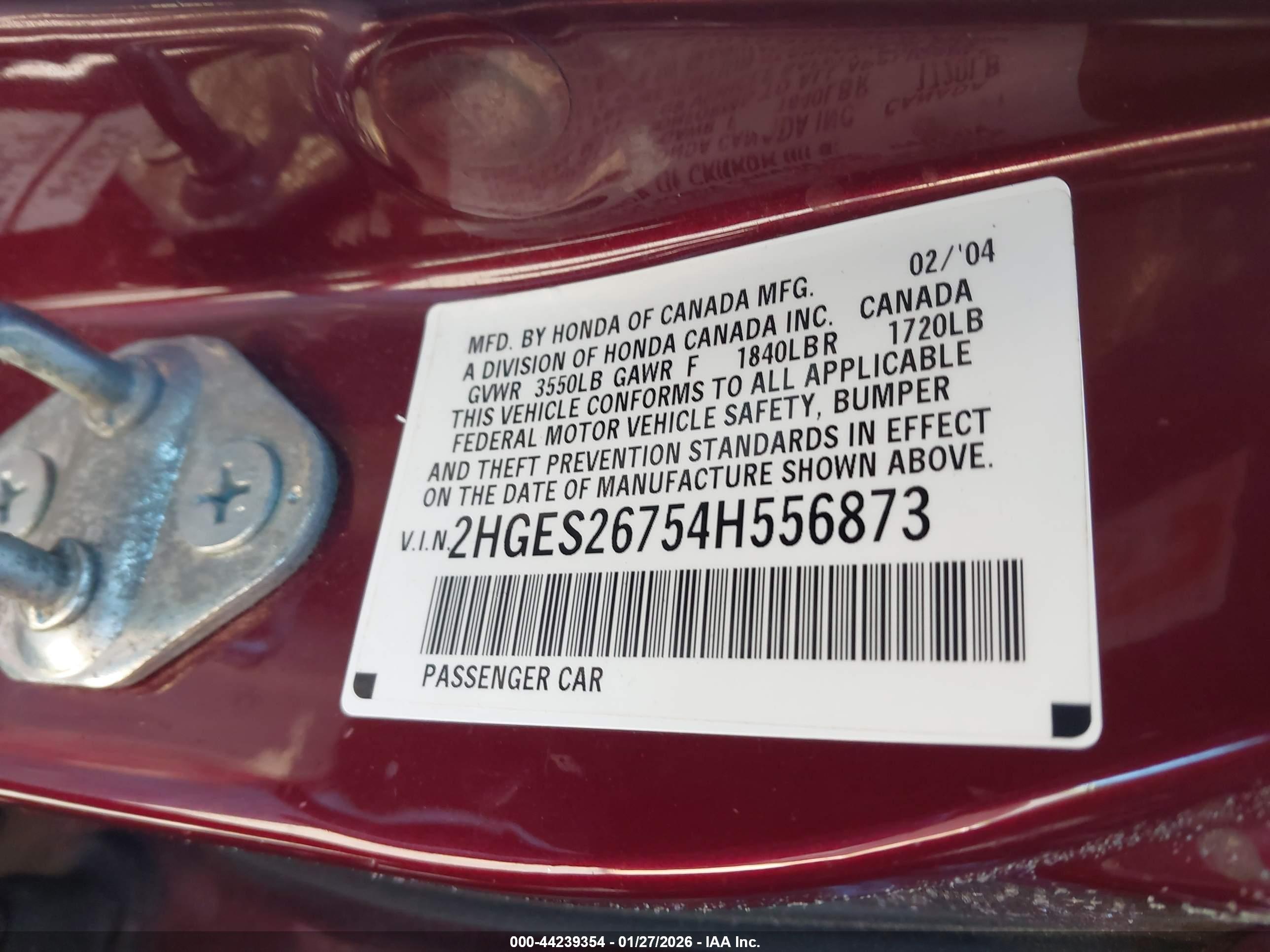 HONDA CIVIC image 9