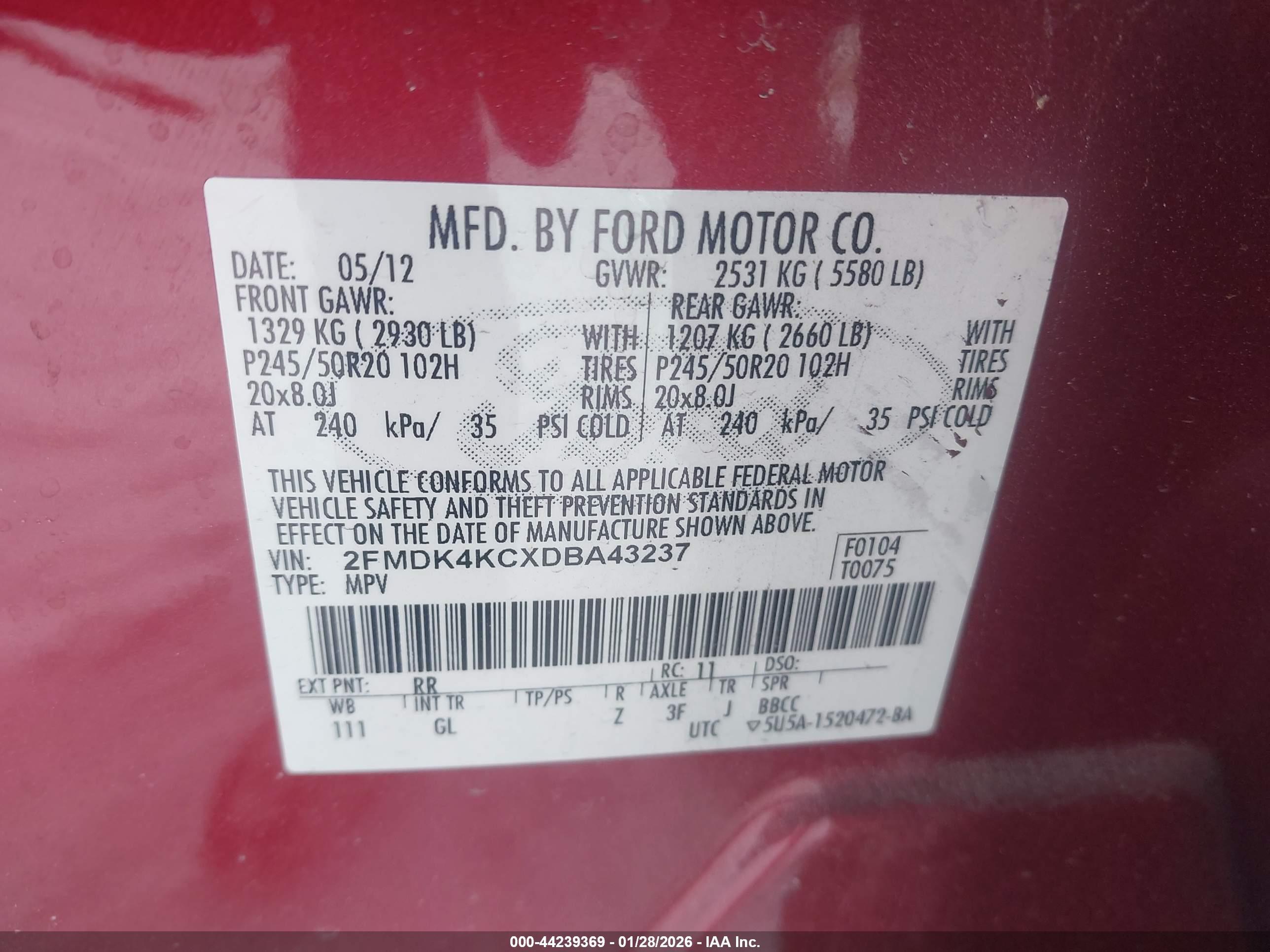 FORD EDGE image 9