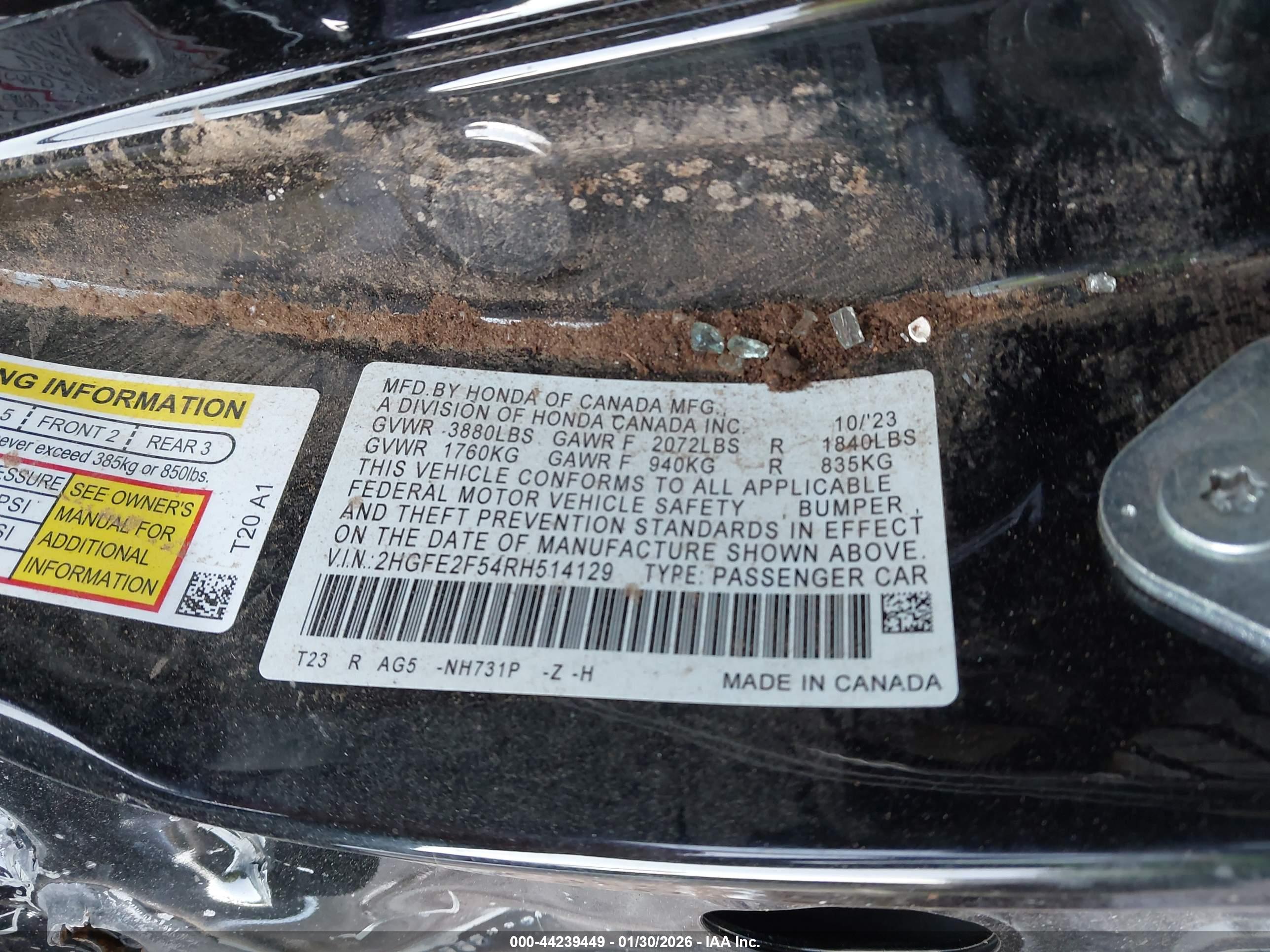 HONDA CIVIC image 9