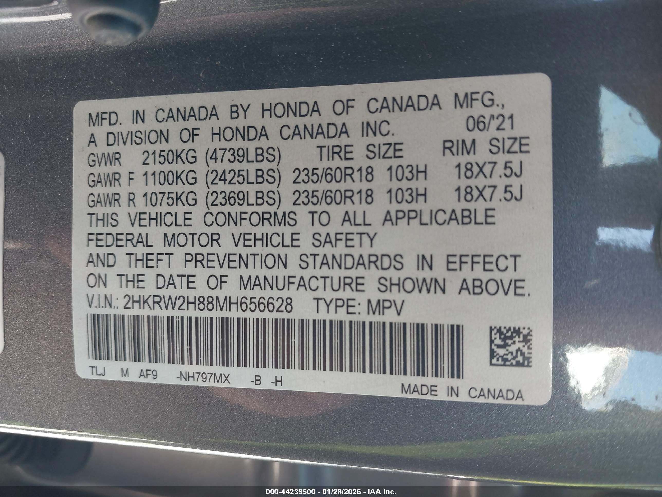 HONDA CR-V image 9