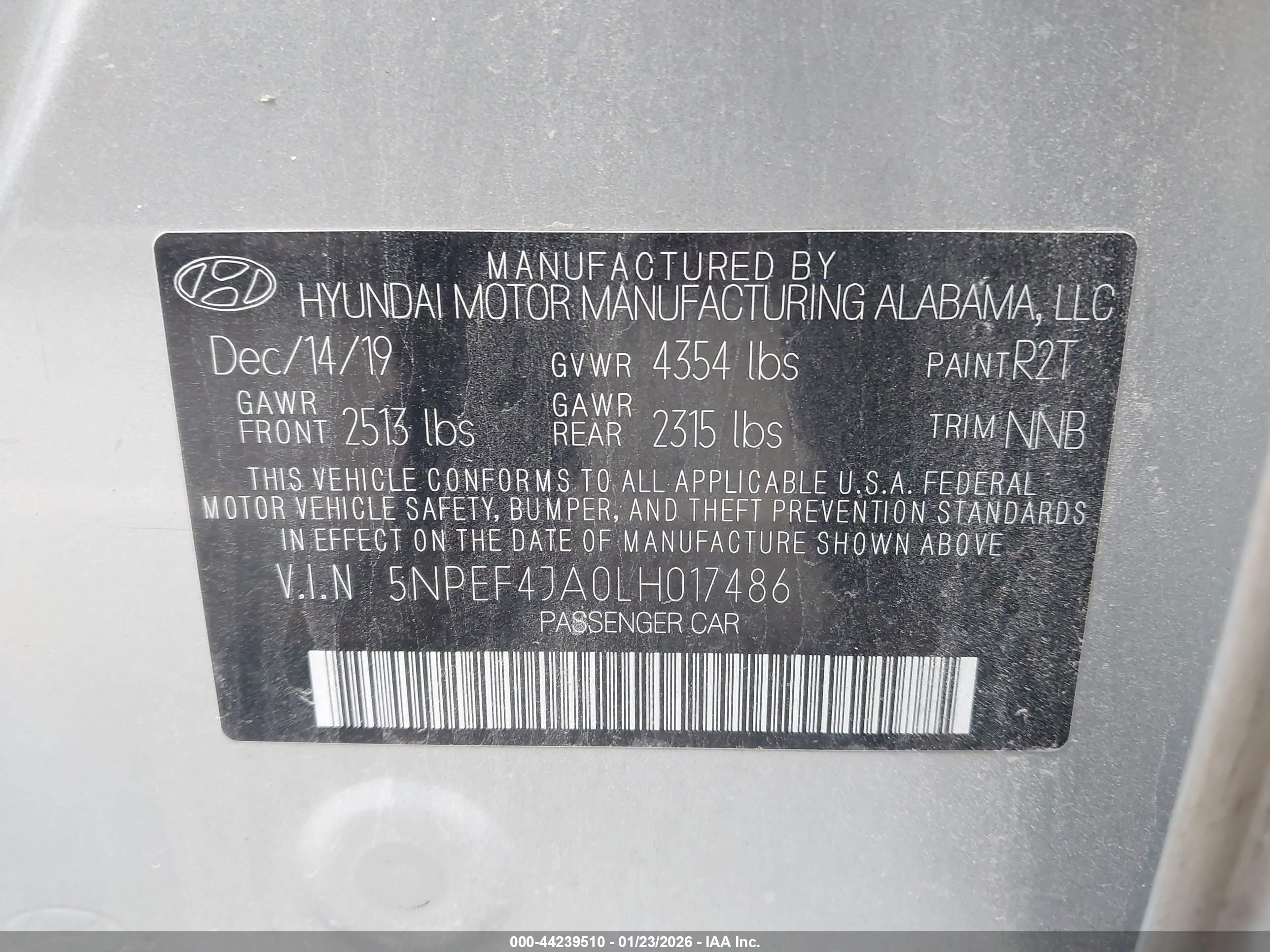 HYUNDAI SONATA image 9