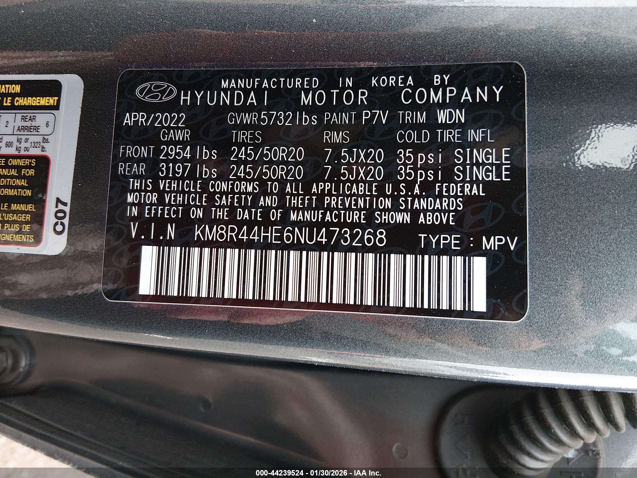 HYUNDAI PALISADE image 9