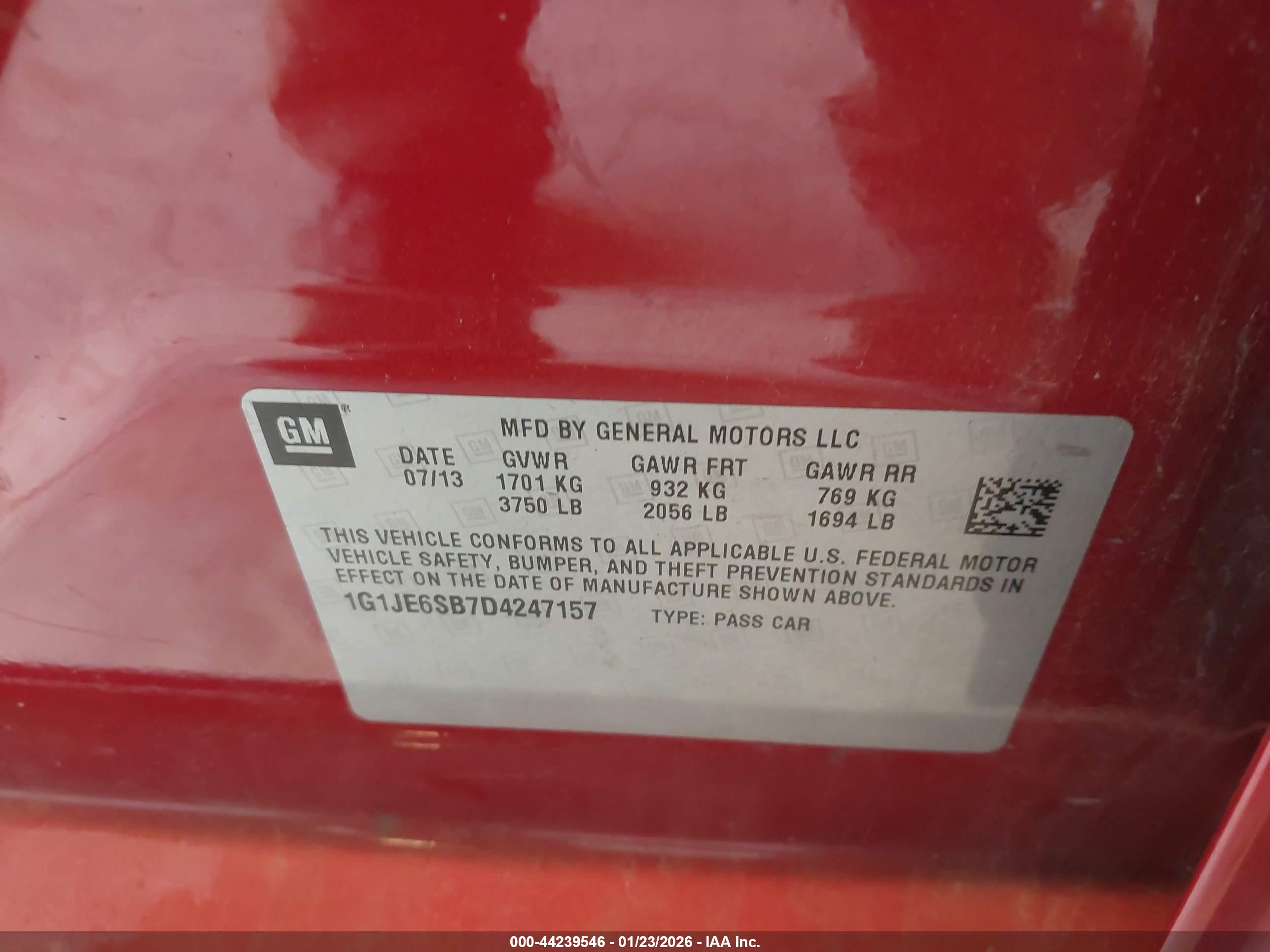 CHEVROLET SONIC image 9