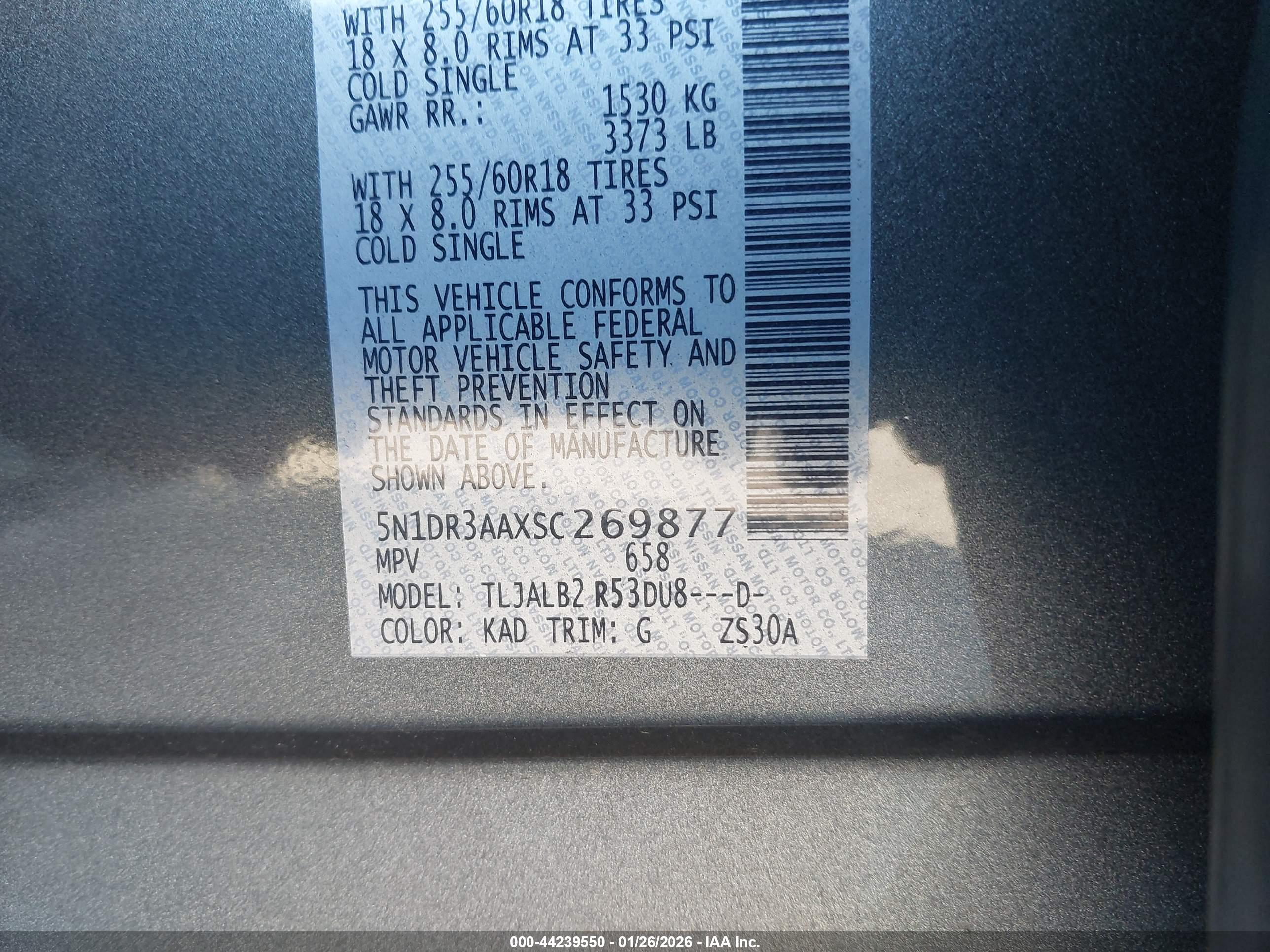 NISSAN PATHFINDER image 9