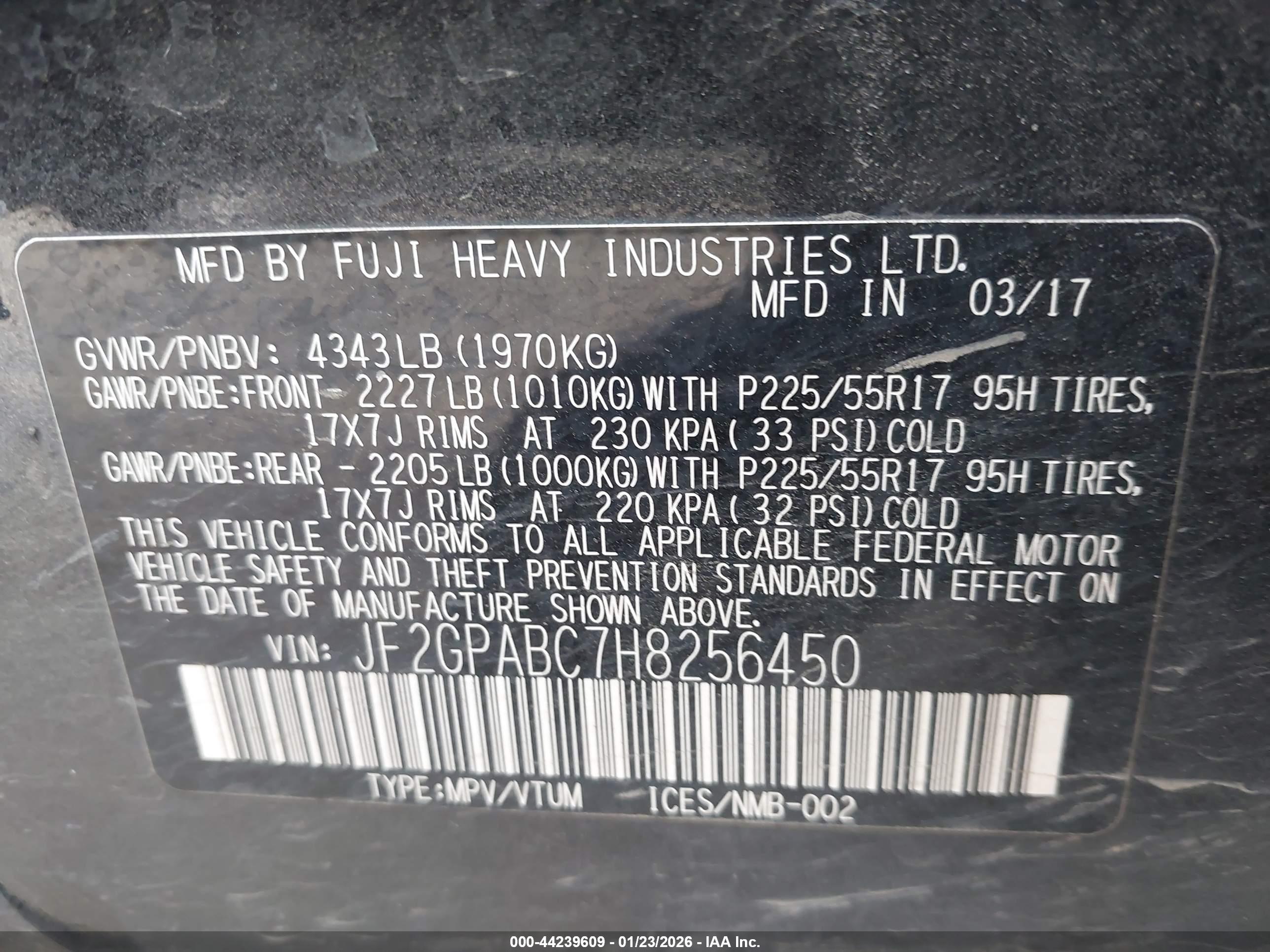 SUBARU CROSSTREK image 9