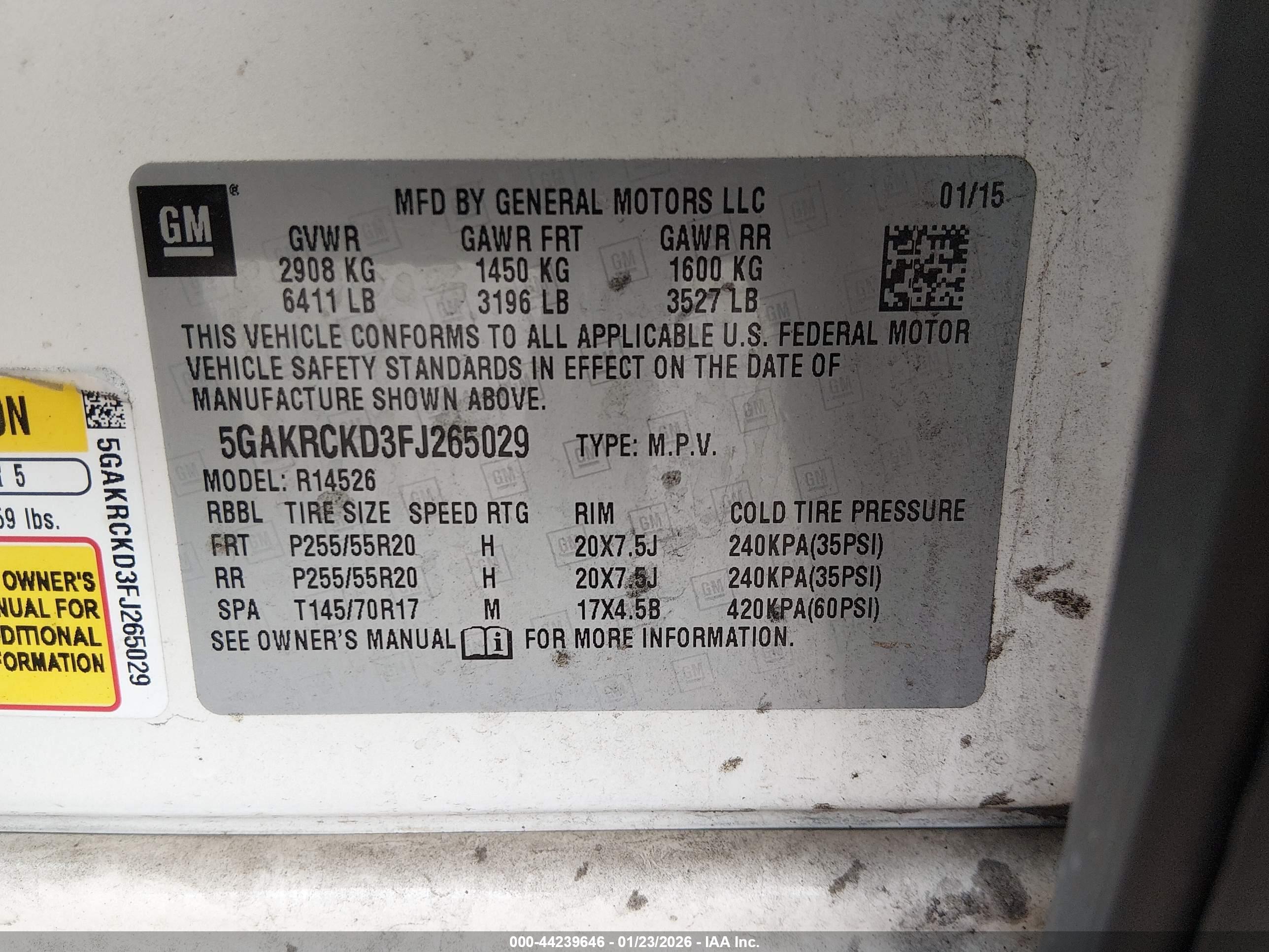 BUICK ENCLAVE image 9