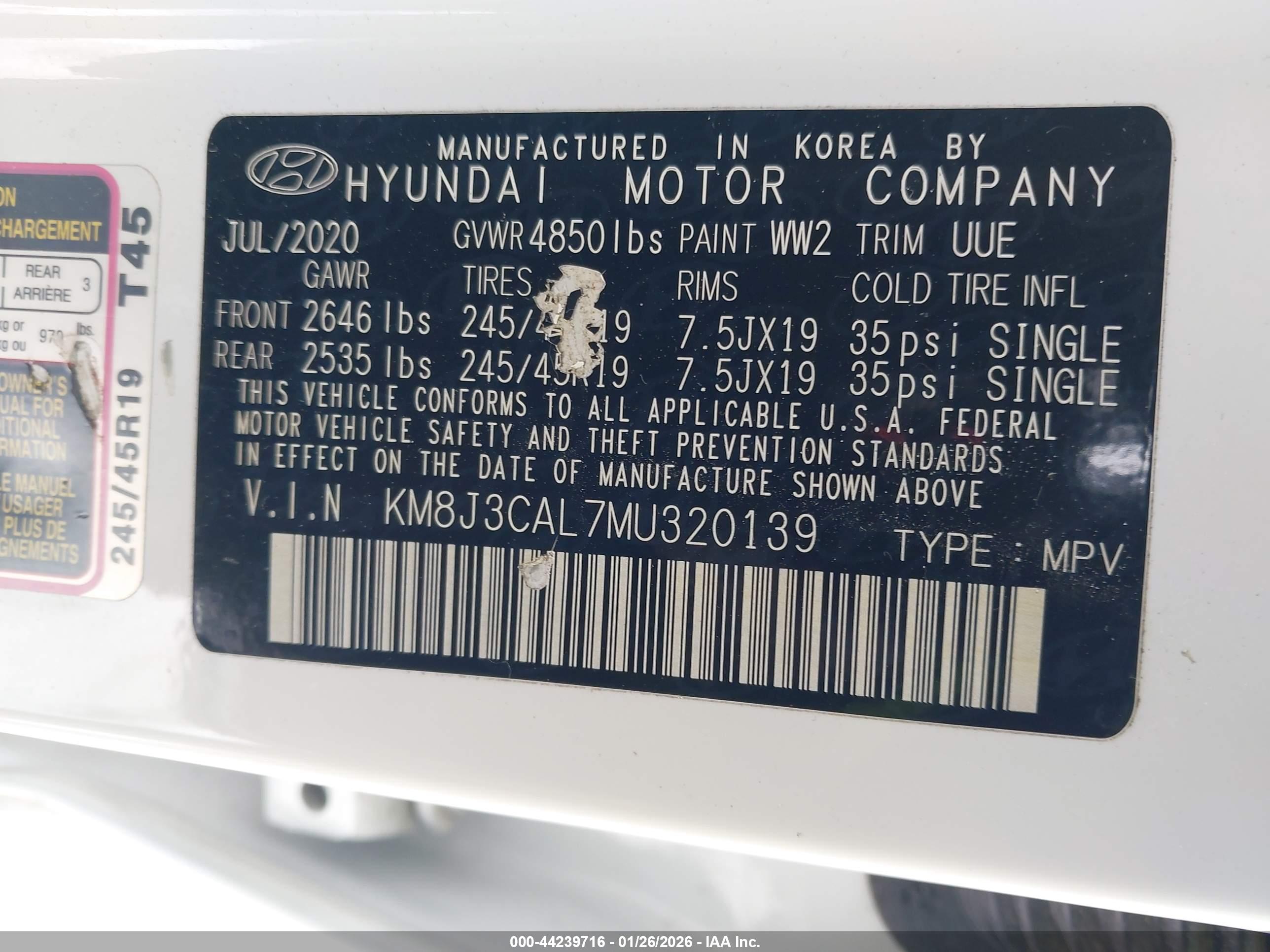HYUNDAI TUCSON image 9