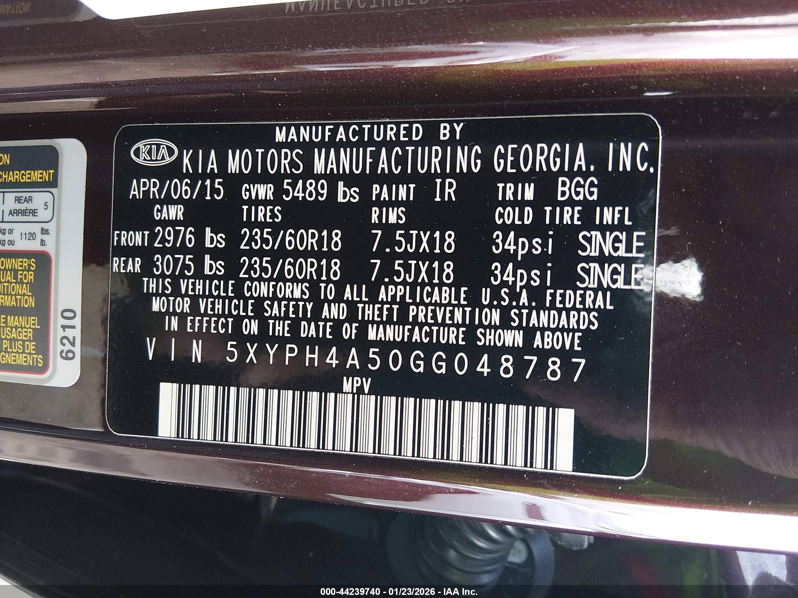 KIA SORENTO image 9