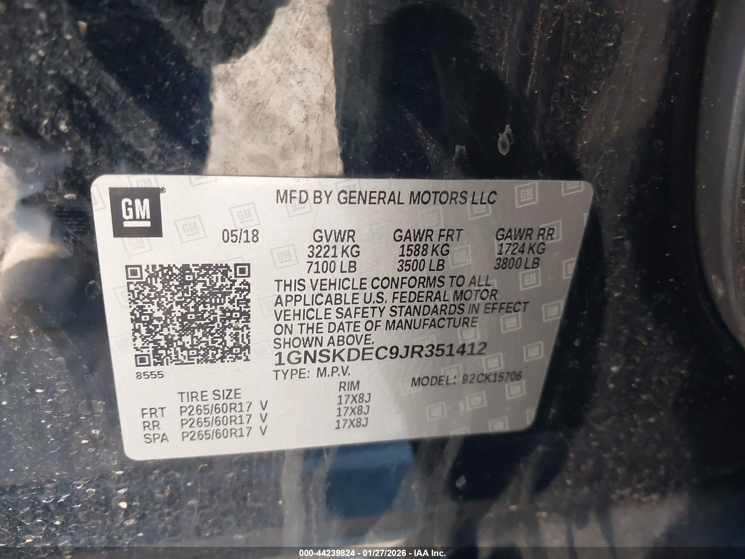 CHEVROLET TAHOE image 9