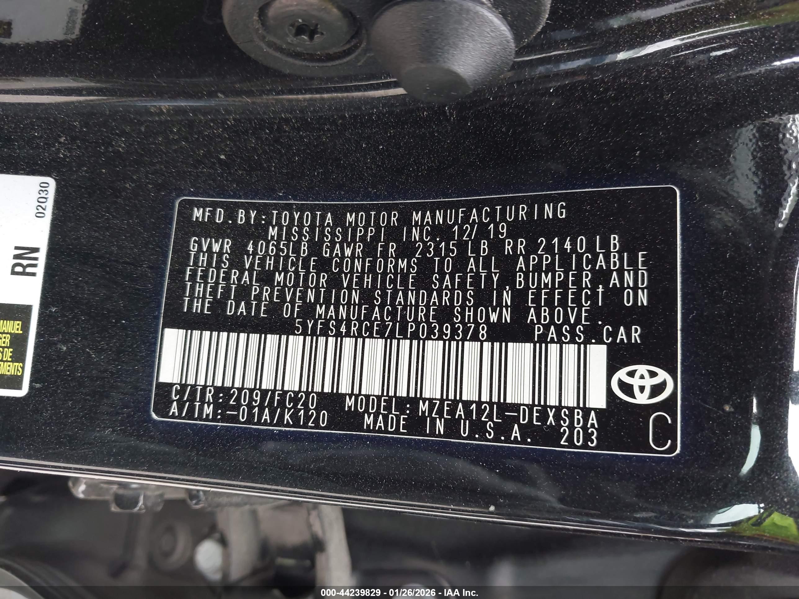 TOYOTA COROLLA image 9