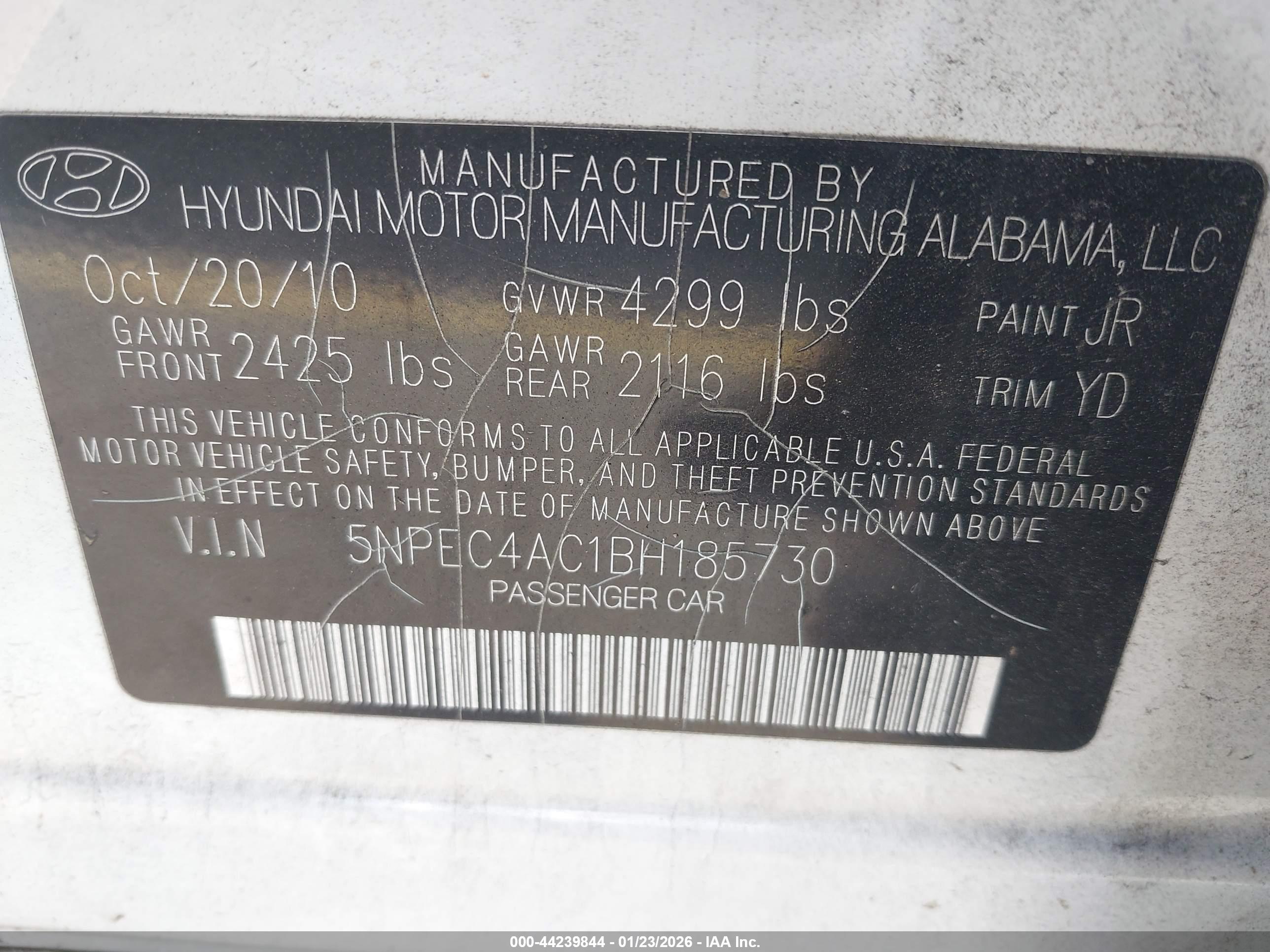 HYUNDAI SONATA image 9