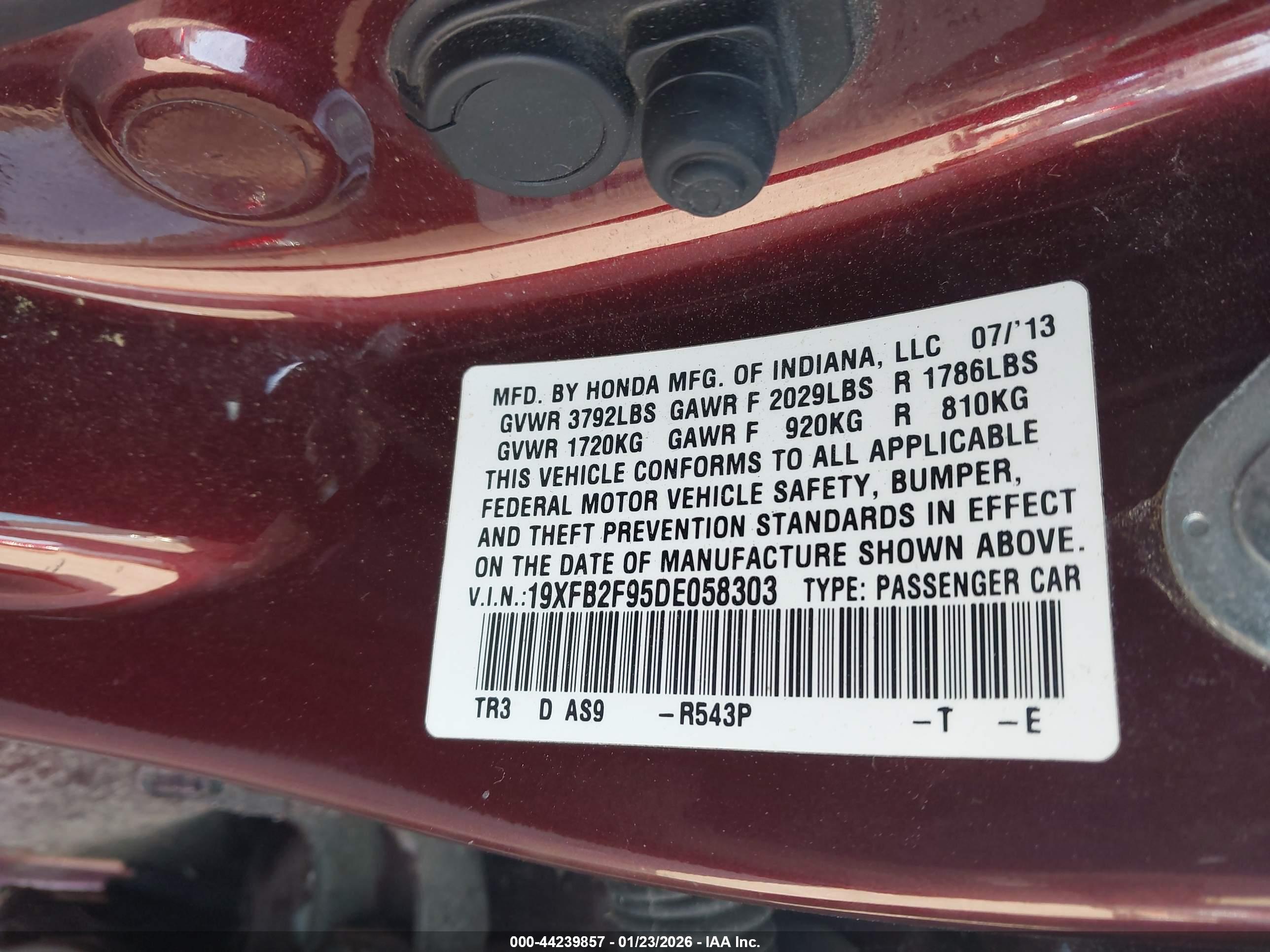 HONDA CIVIC image 9