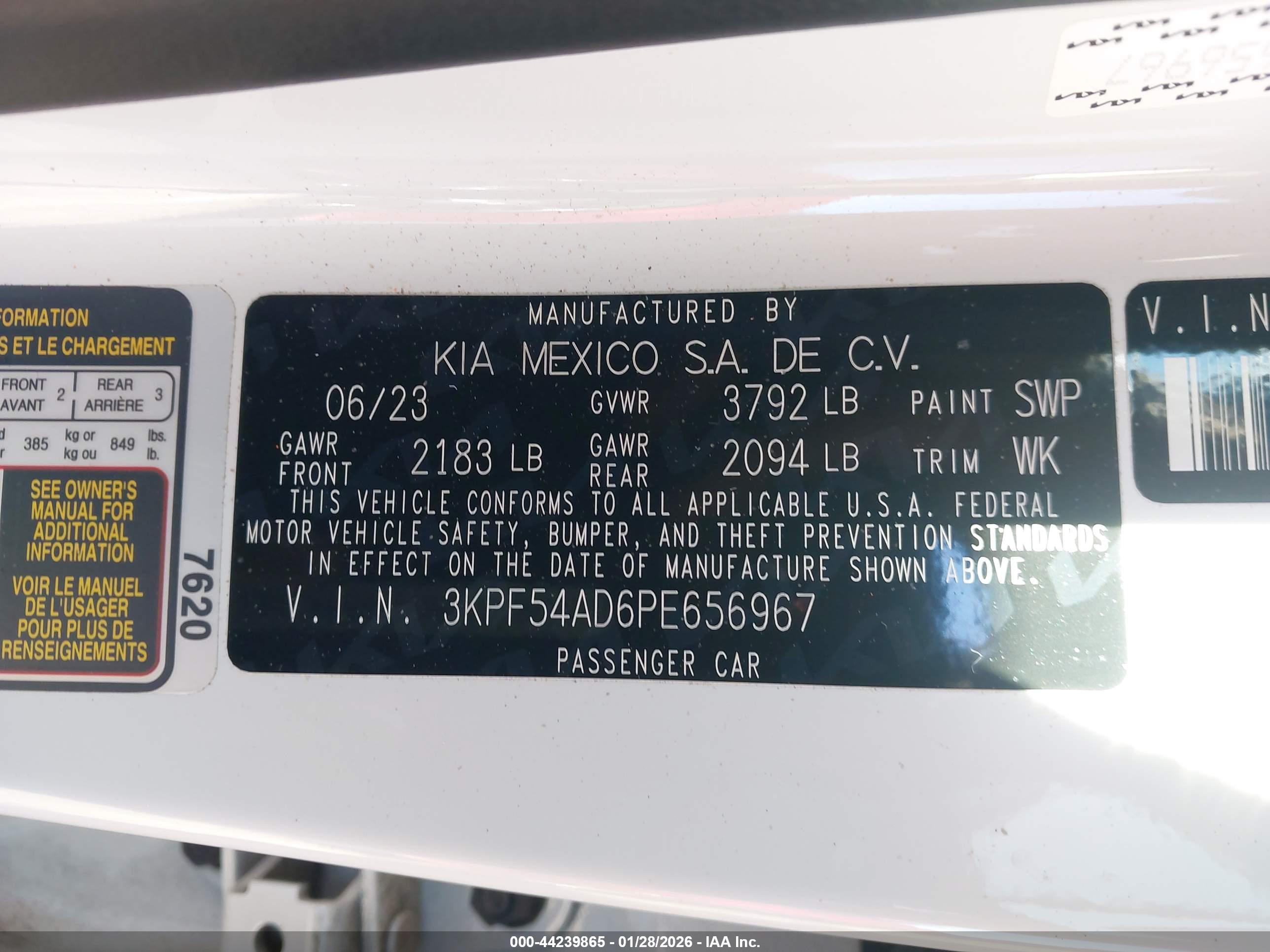 KIA FORTE image 9