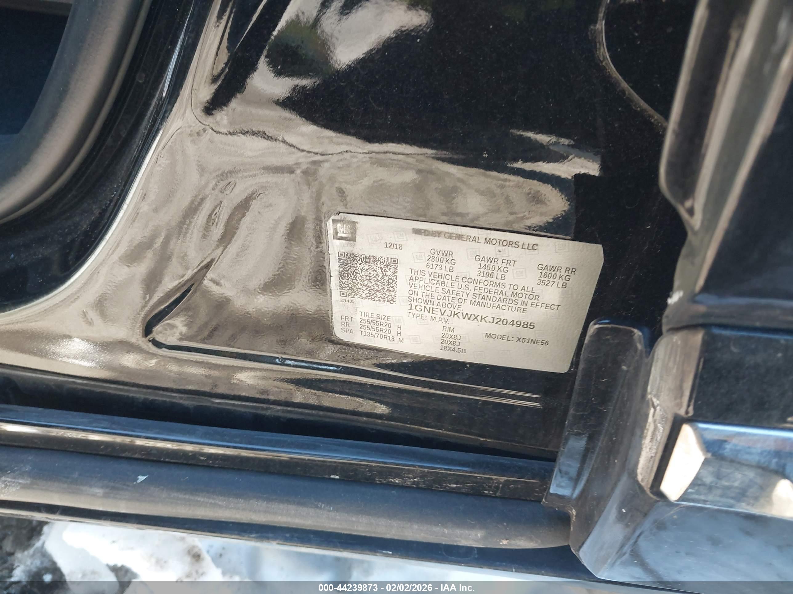 CHEVROLET TRAVERSE image 9