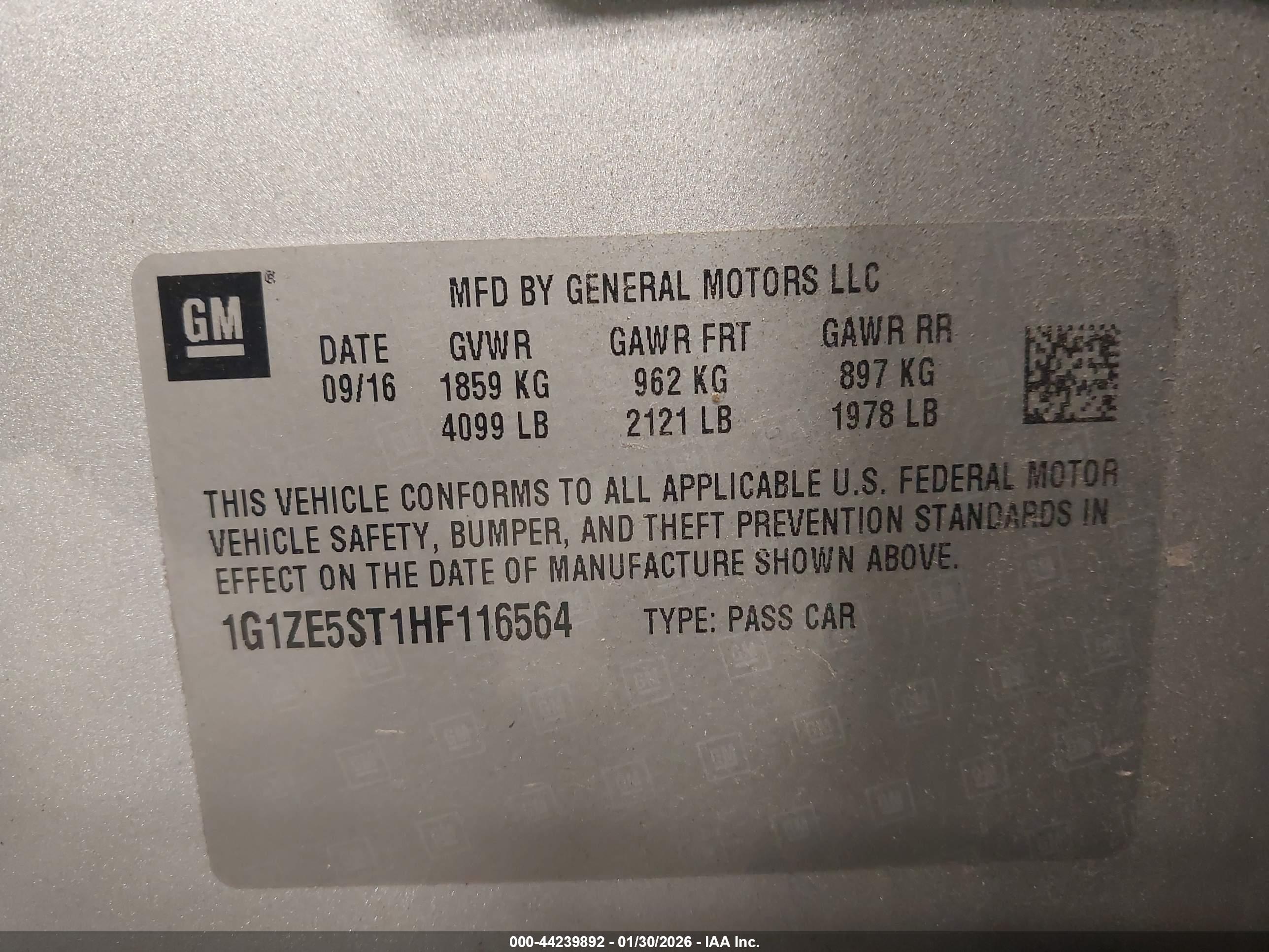 CHEVROLET MALIBU image 9