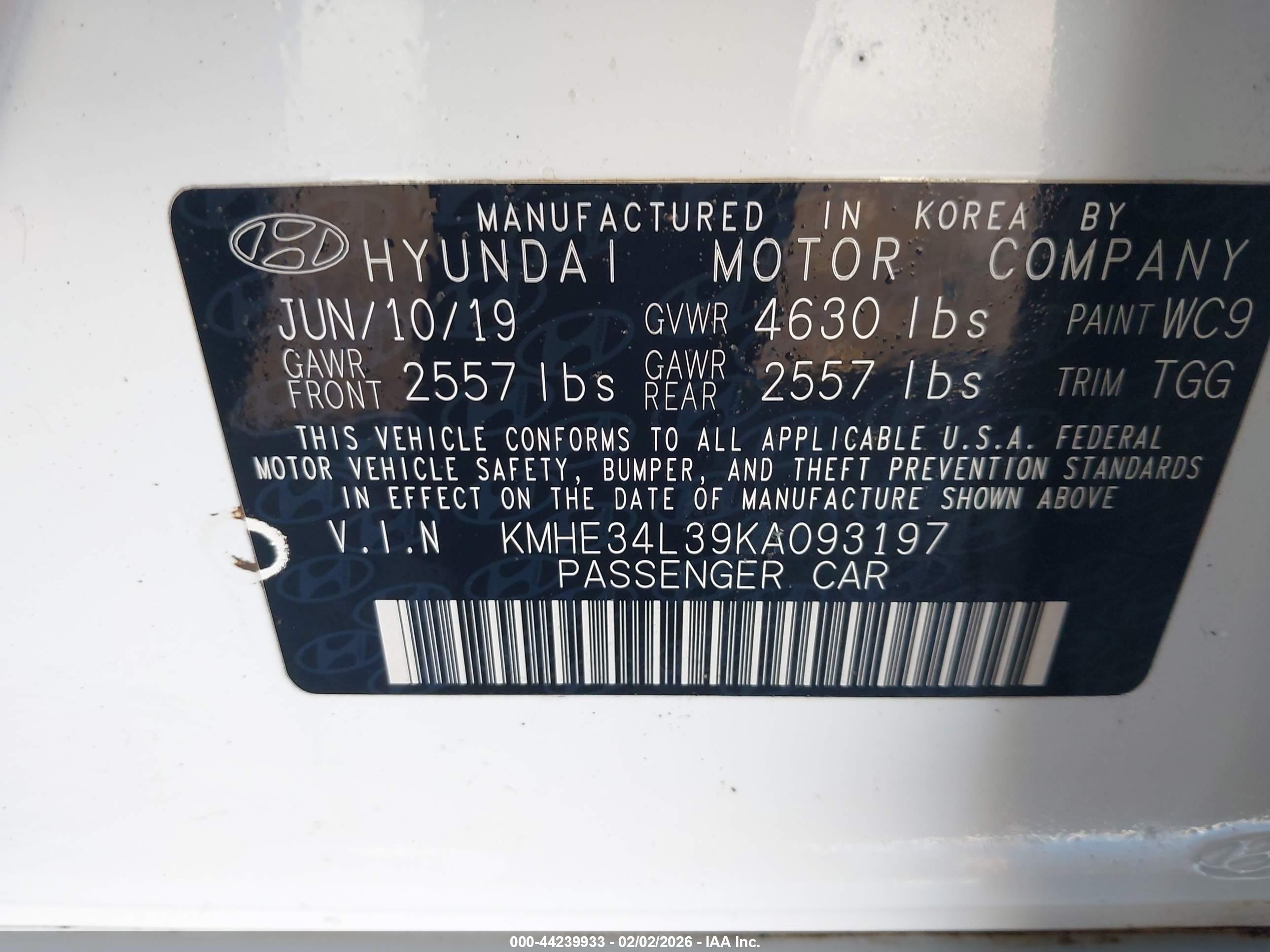 HYUNDAI SONATA image 9