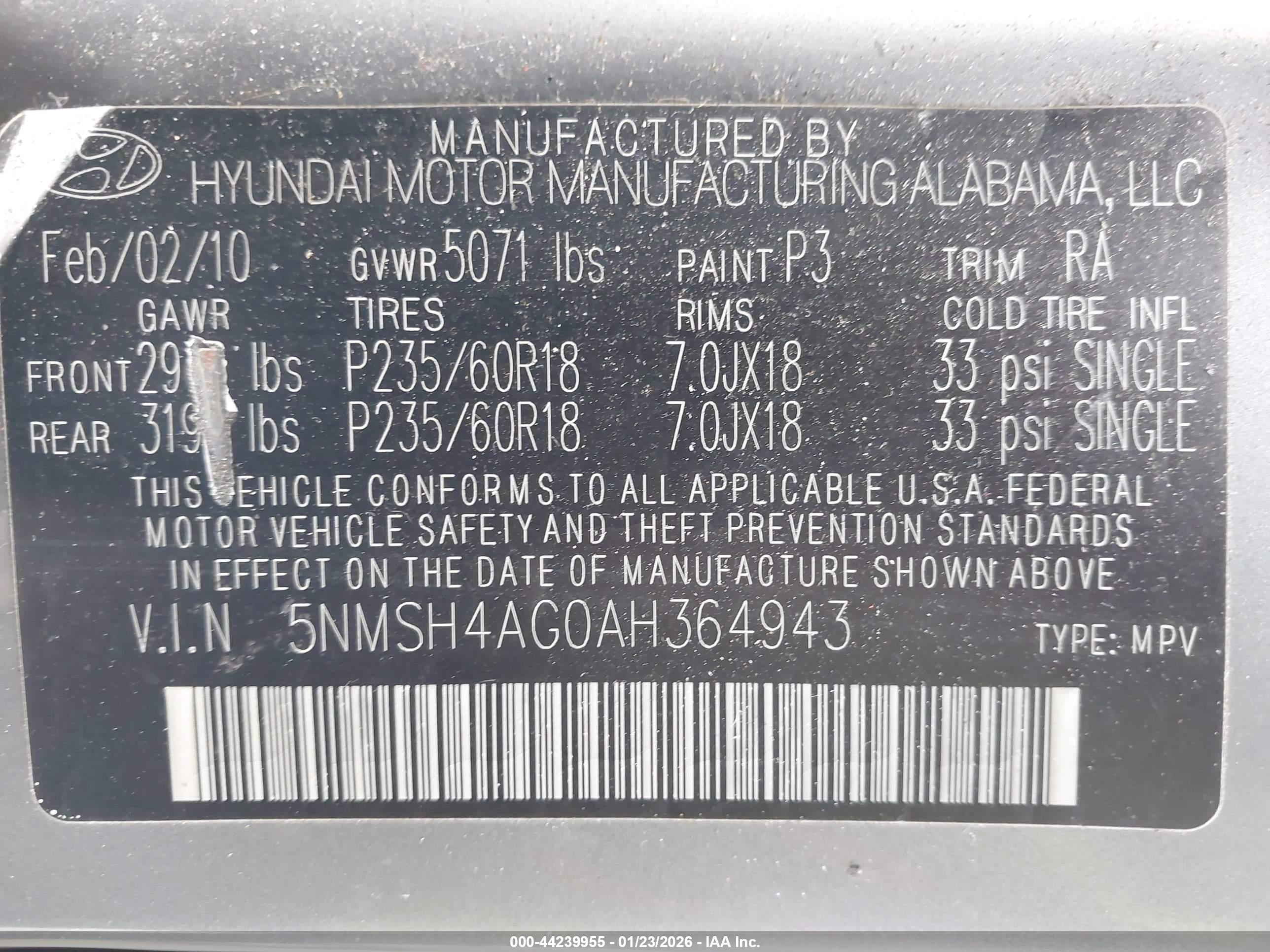 HYUNDAI SANTA image 9