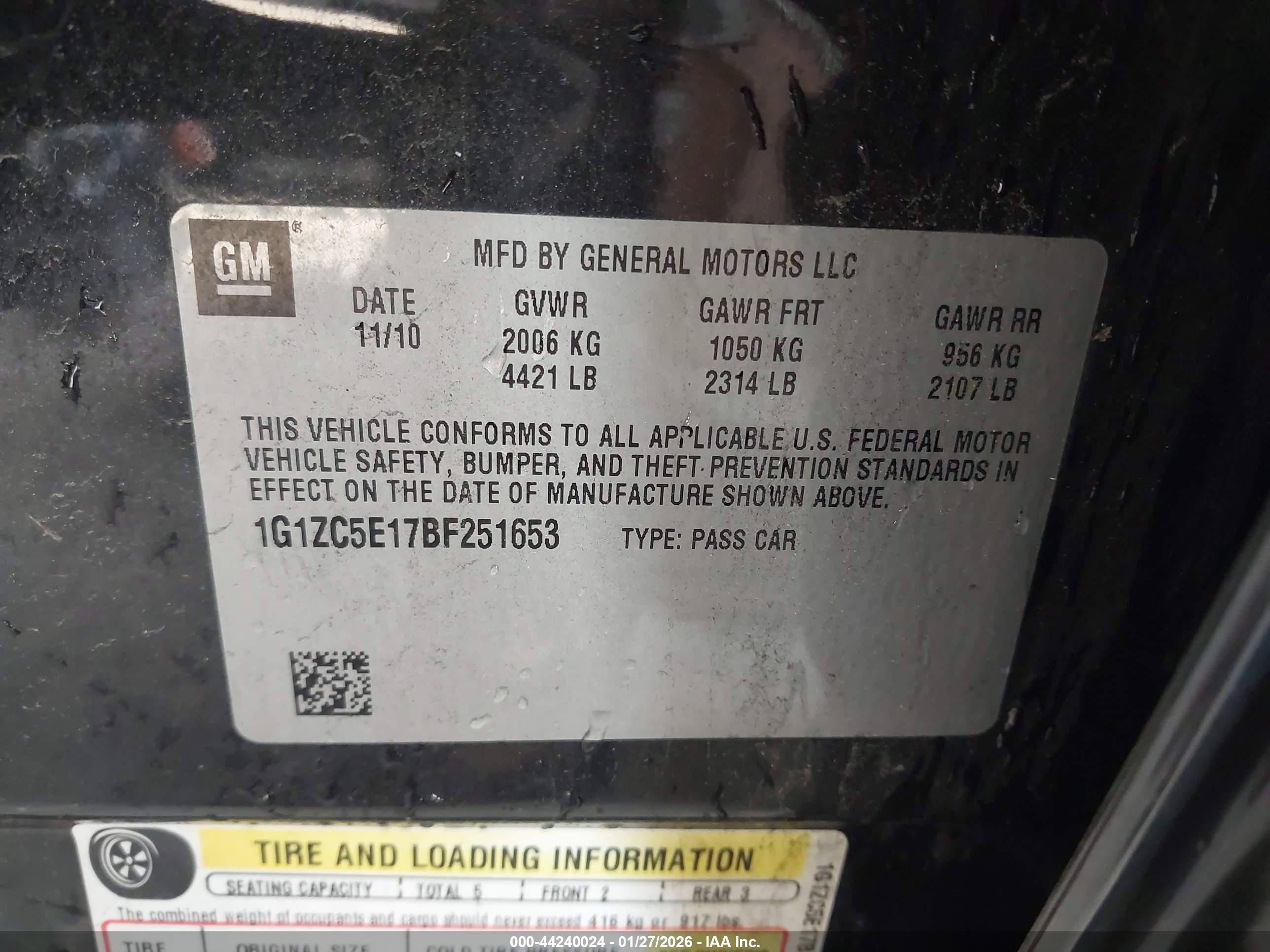 CHEVROLET MALIBU image 9