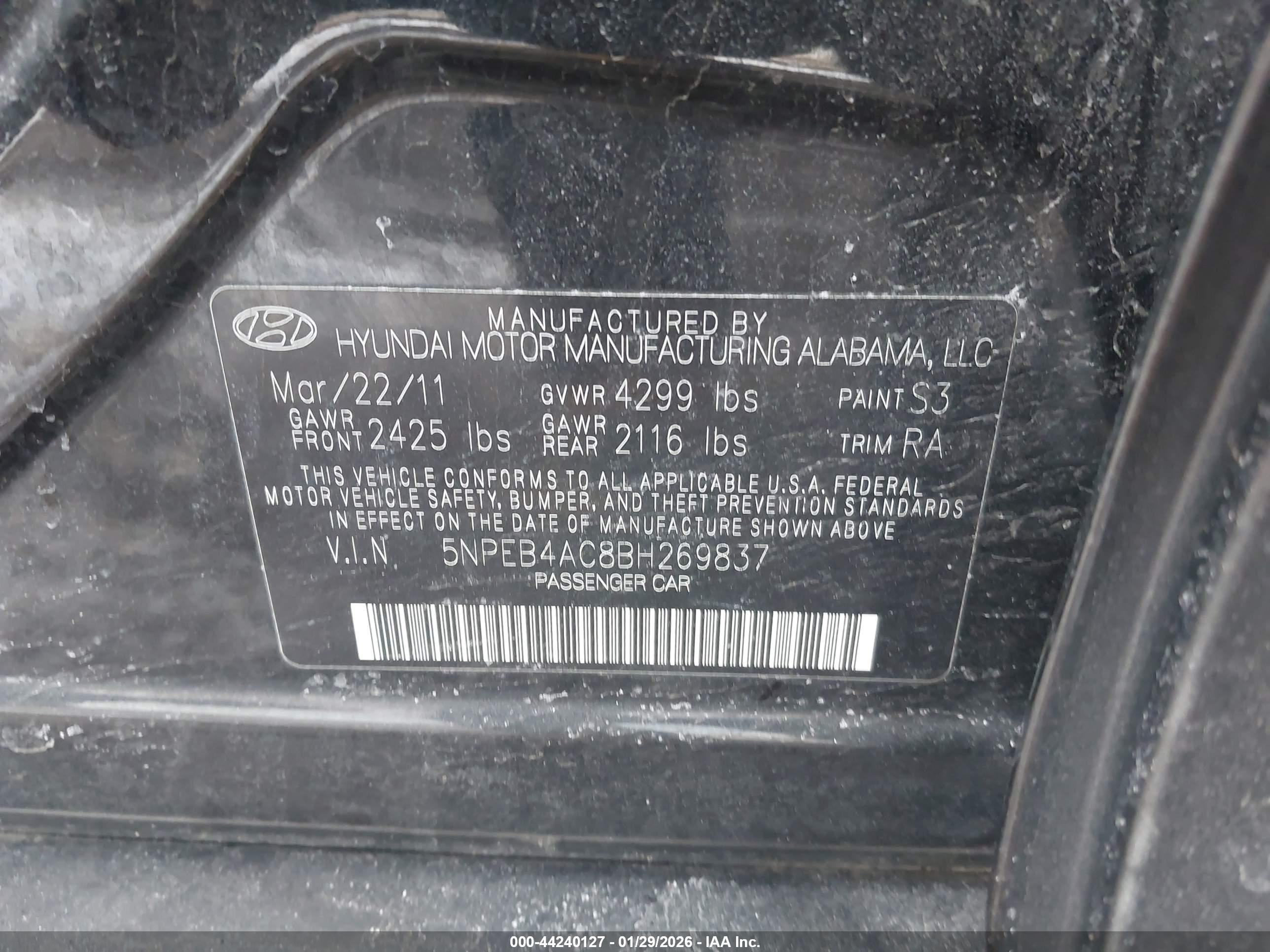 HYUNDAI SONATA image 9