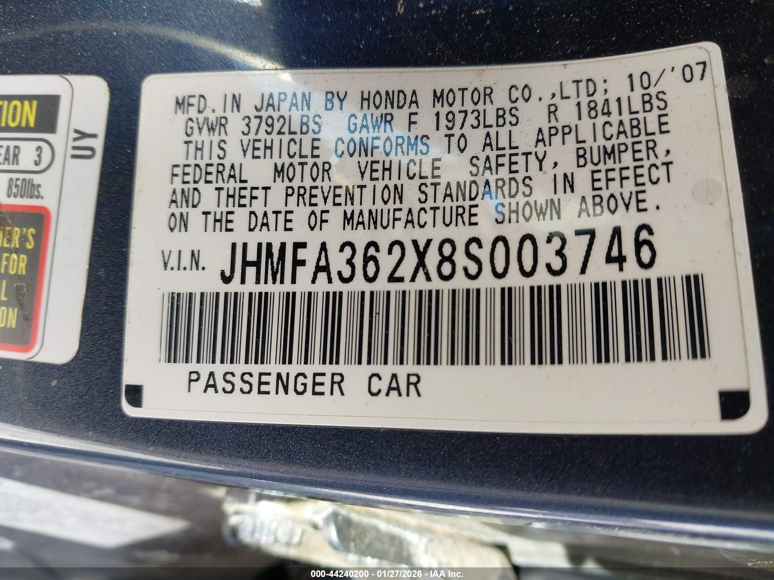HONDA CIVIC image 9