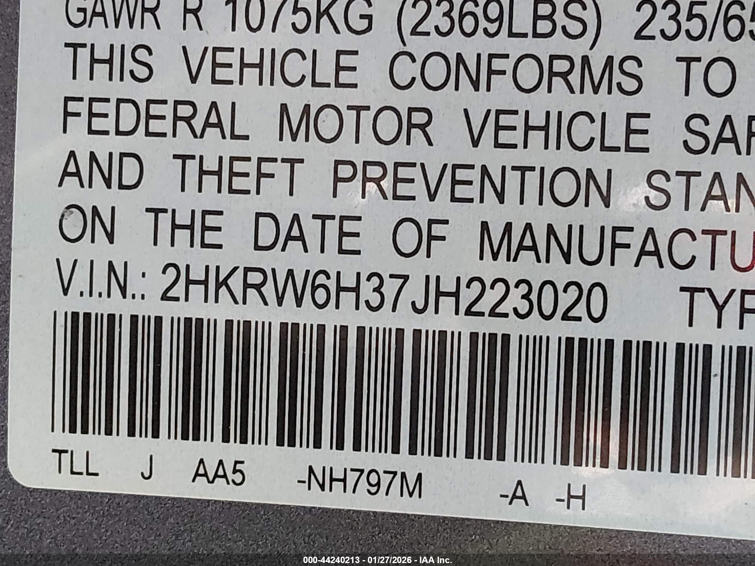 HONDA CR-V image 9