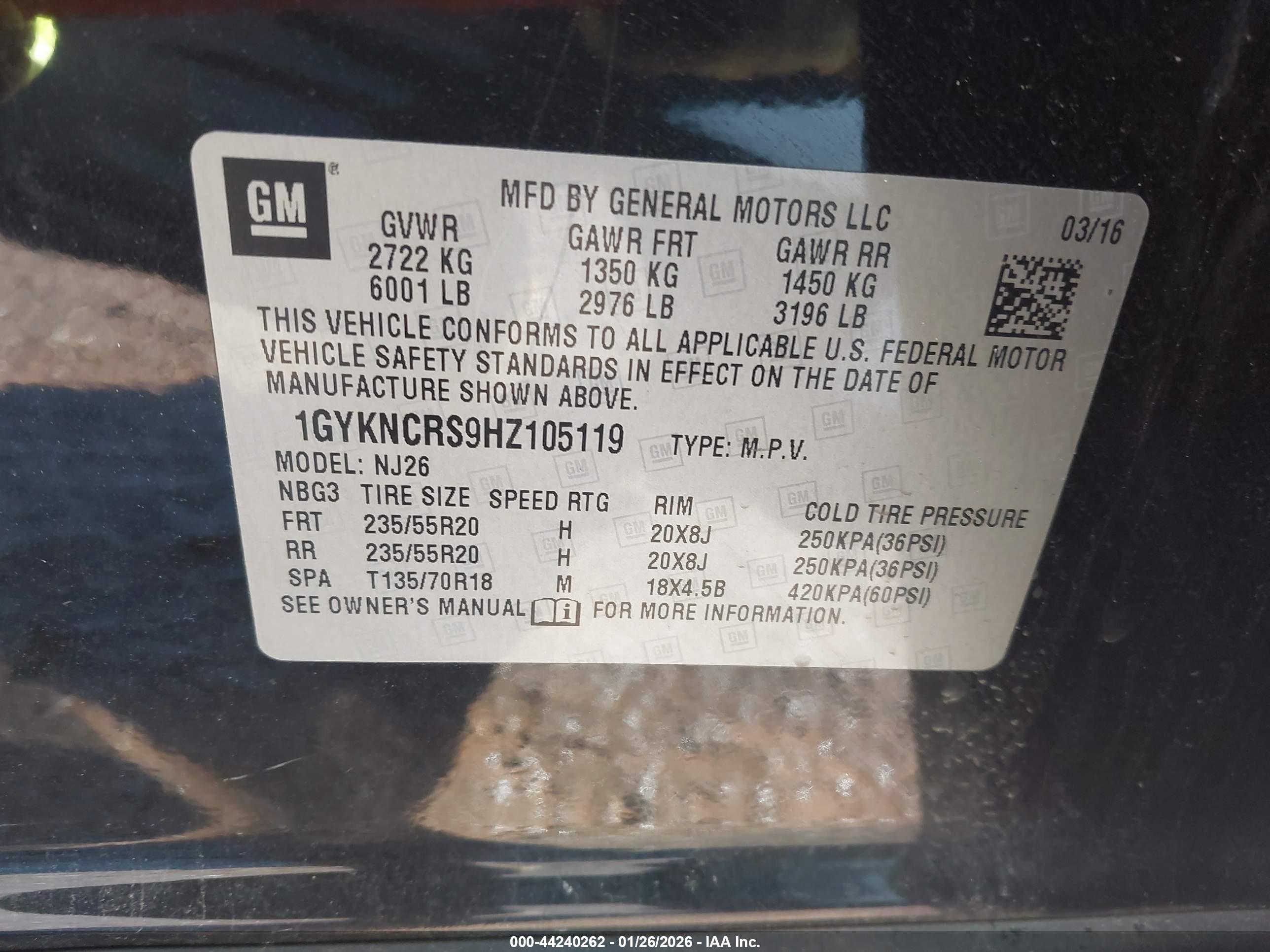 CADILLAC XT5 image 9