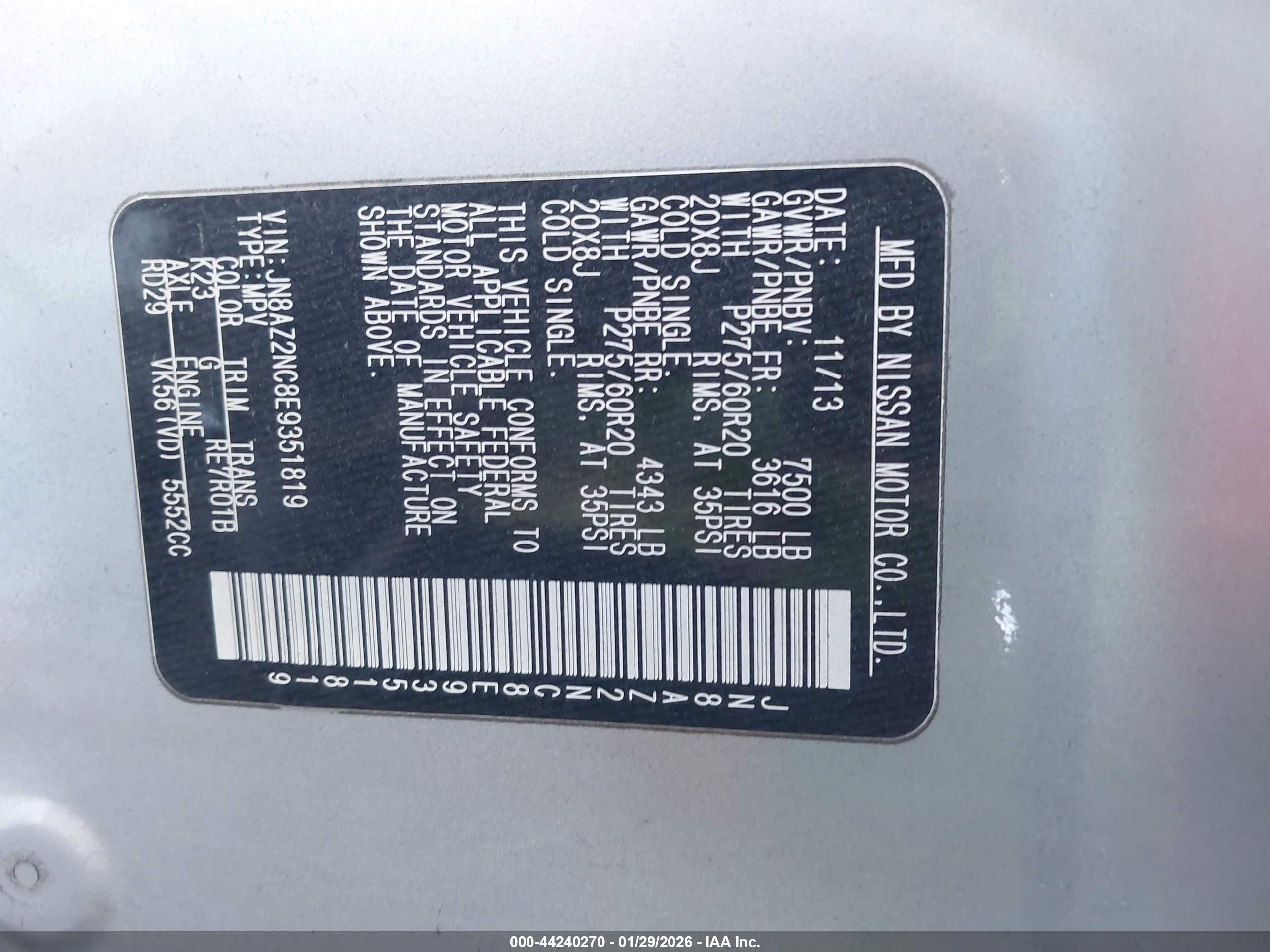 INFINITI QX80 image 9