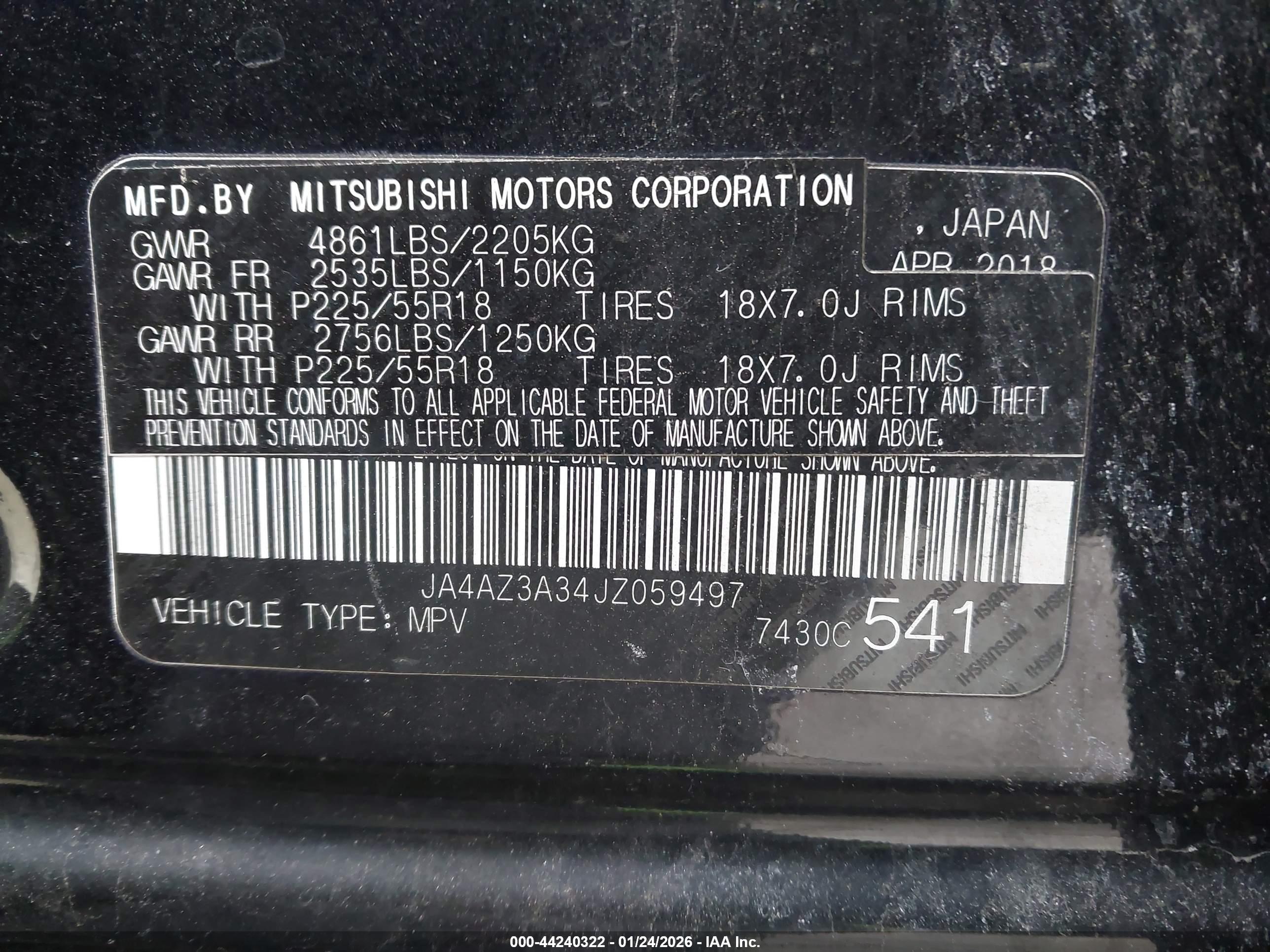 MITSUBISHI OUTLANDER image 9