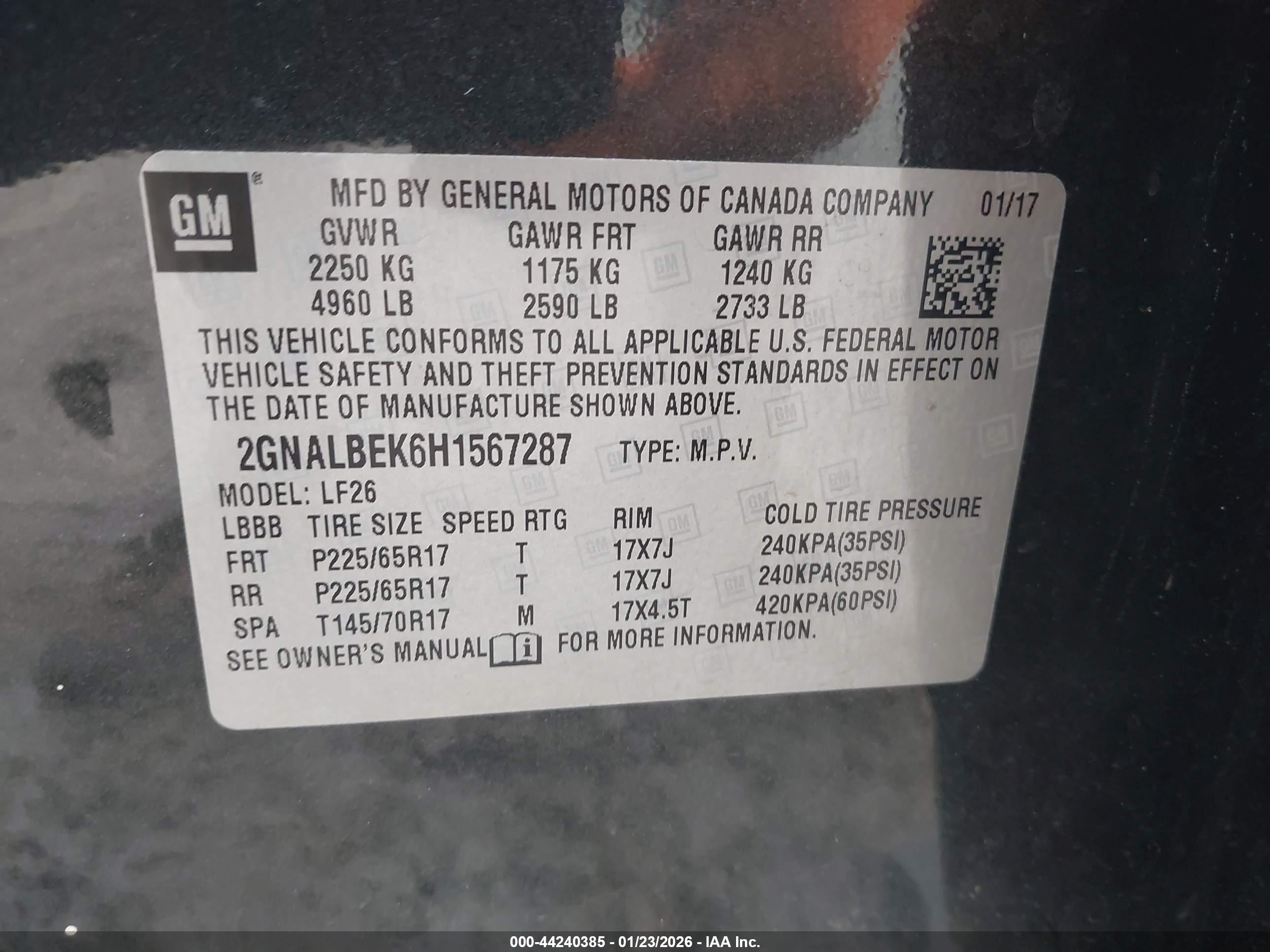 CHEVROLET EQUINOX image 9
