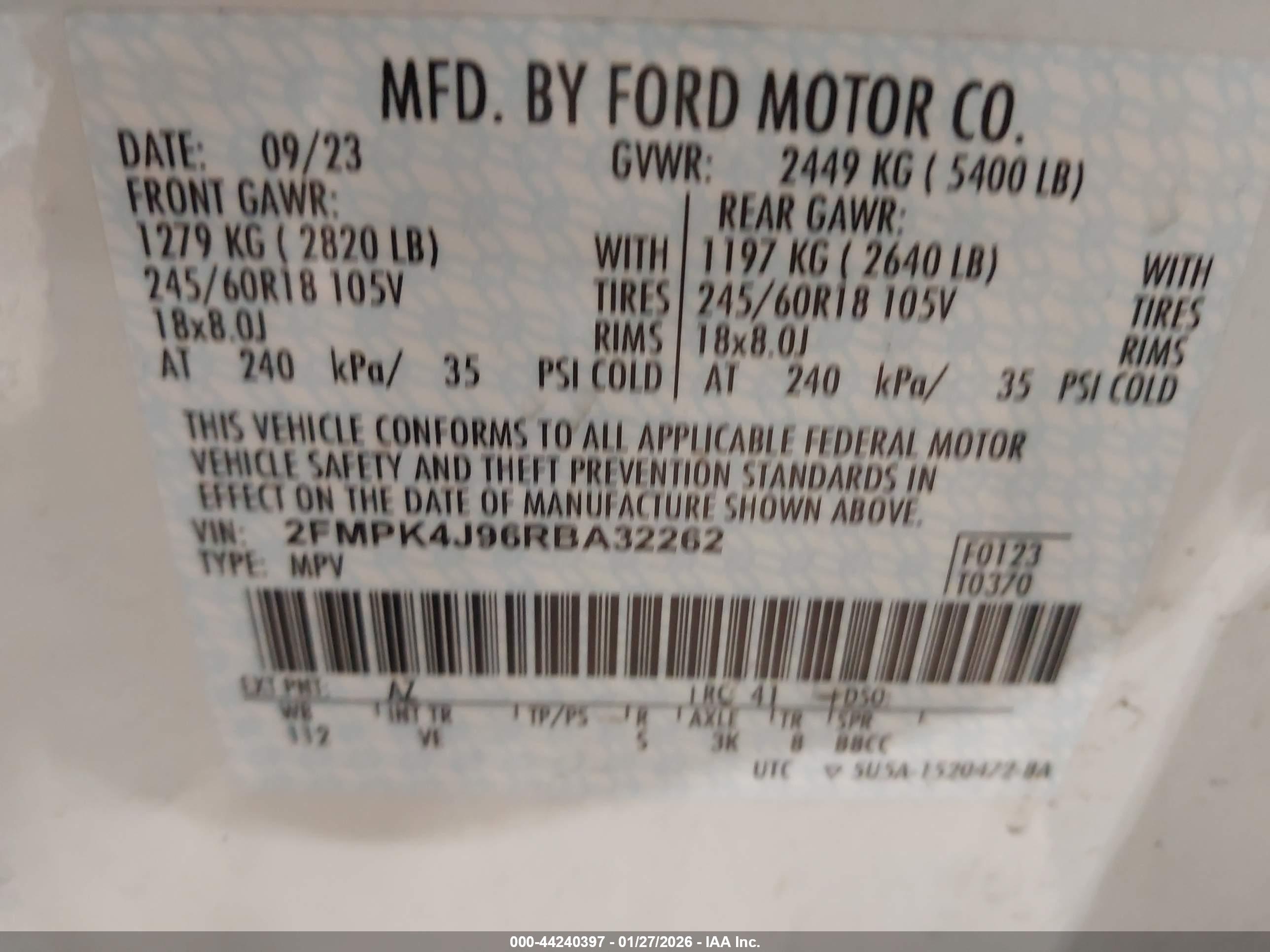 FORD EDGE image 9