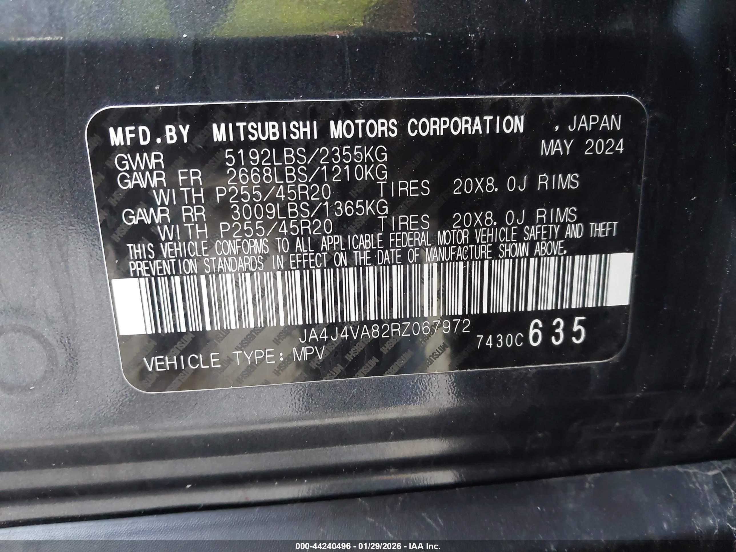 MITSUBISHI OUTLANDER image 9