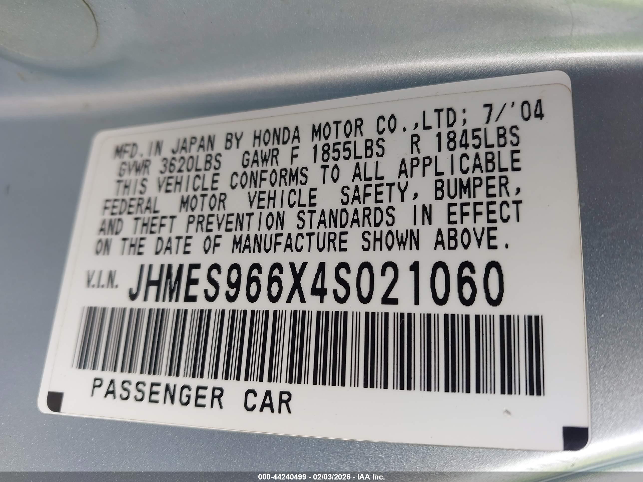 HONDA CIVIC image 9