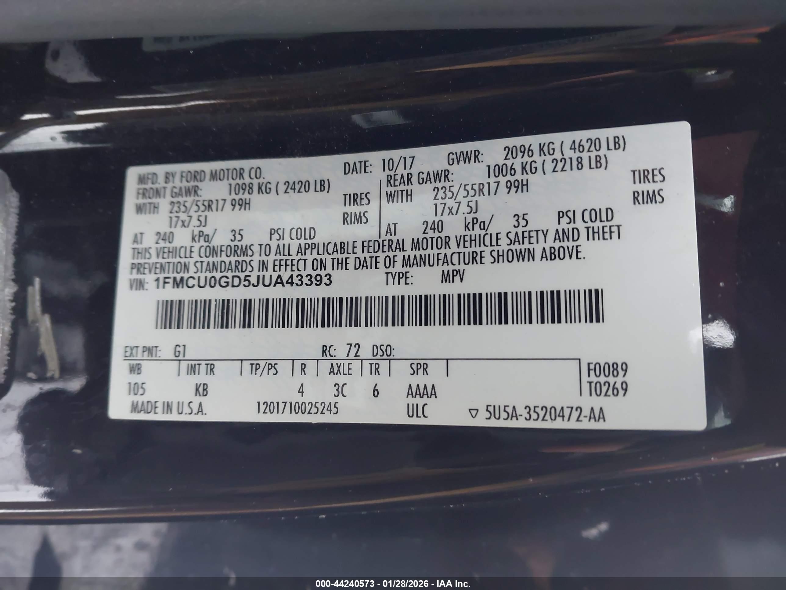 FORD ESCAPE image 9